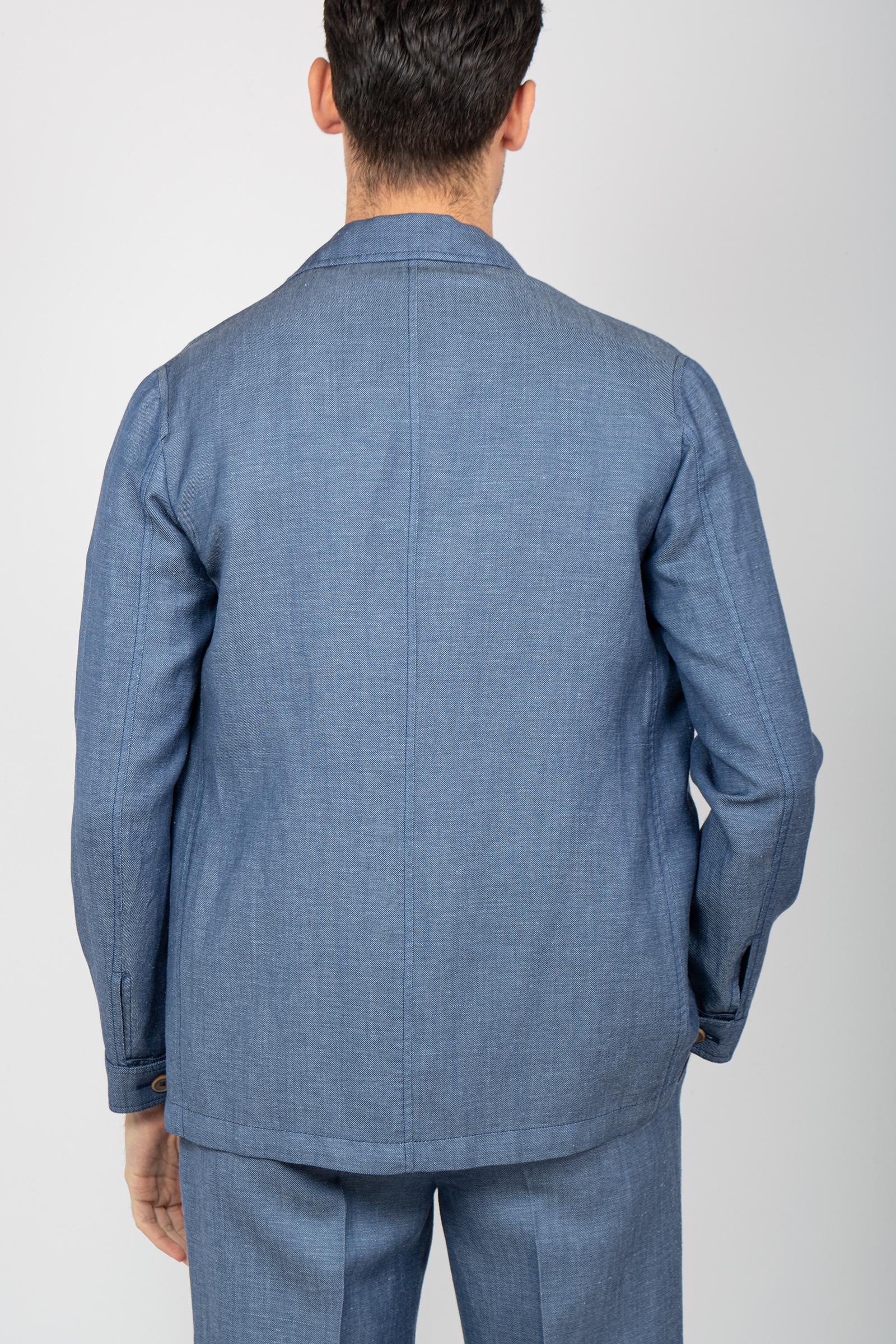 overshirt in cotone e canapa PABLOTF0532 572 THE GIGI 