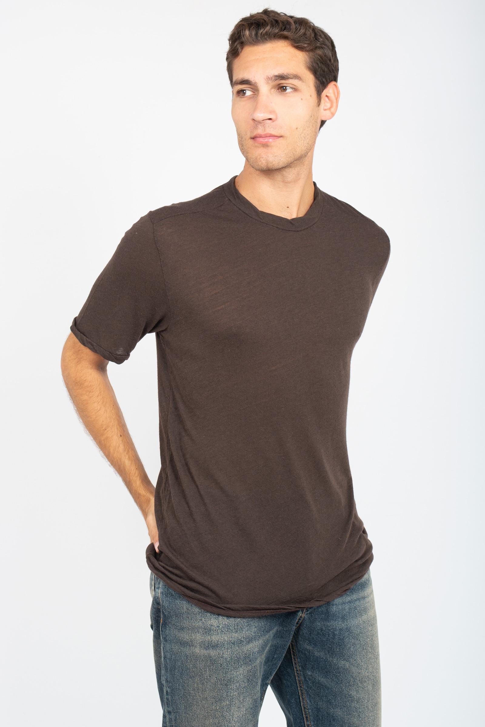t-shirt mezza manica in misto lana AI25AFU71 24 ATOMO FACTORY 