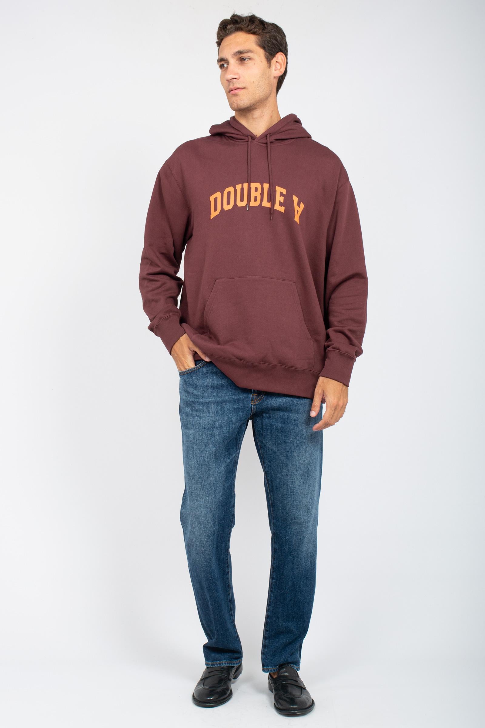 felpa hoodie in cotone 'james' 30251536 191525 WOOD WOOD 