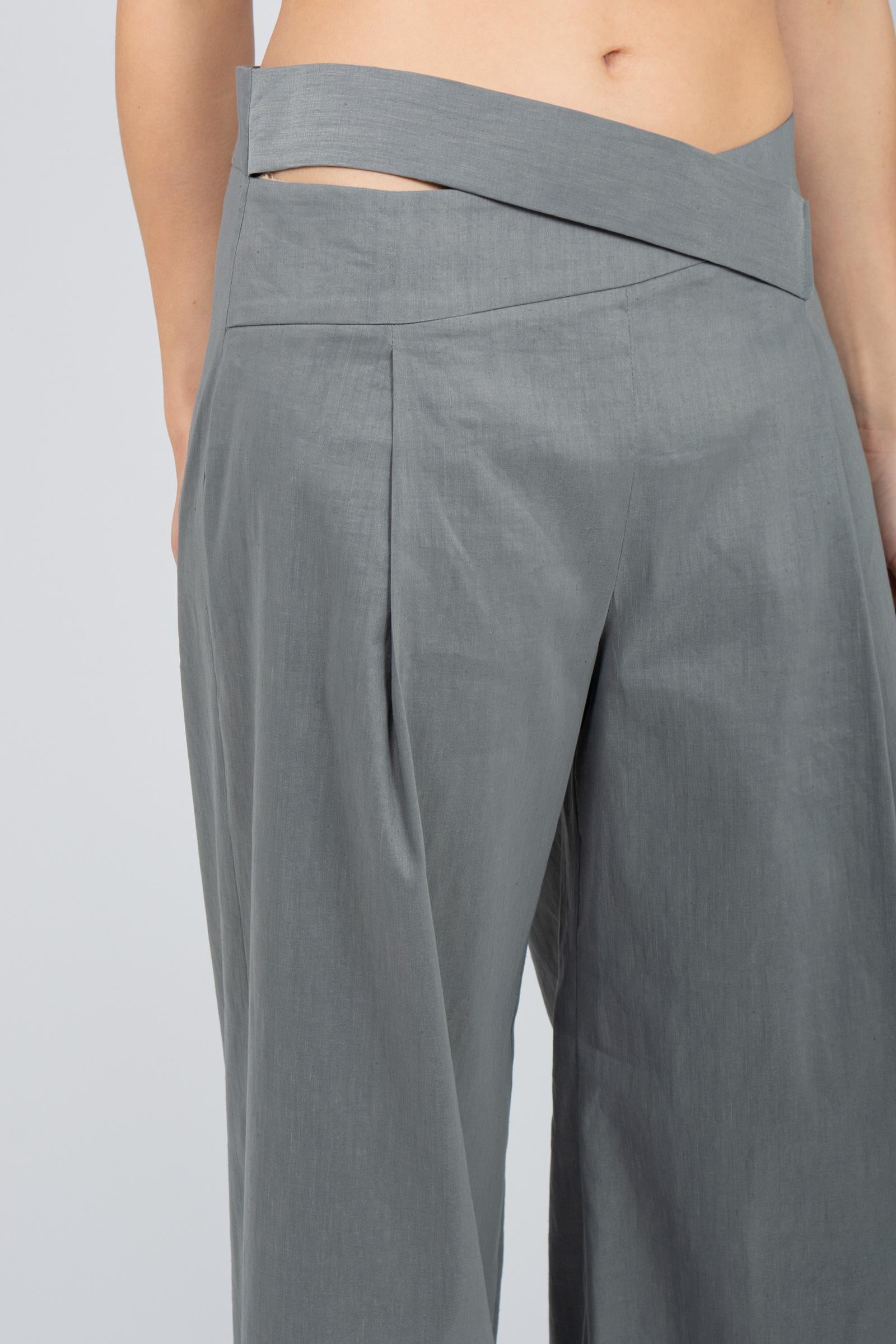 pantalone in lino delave 60723 13 D.EXTERIOR 