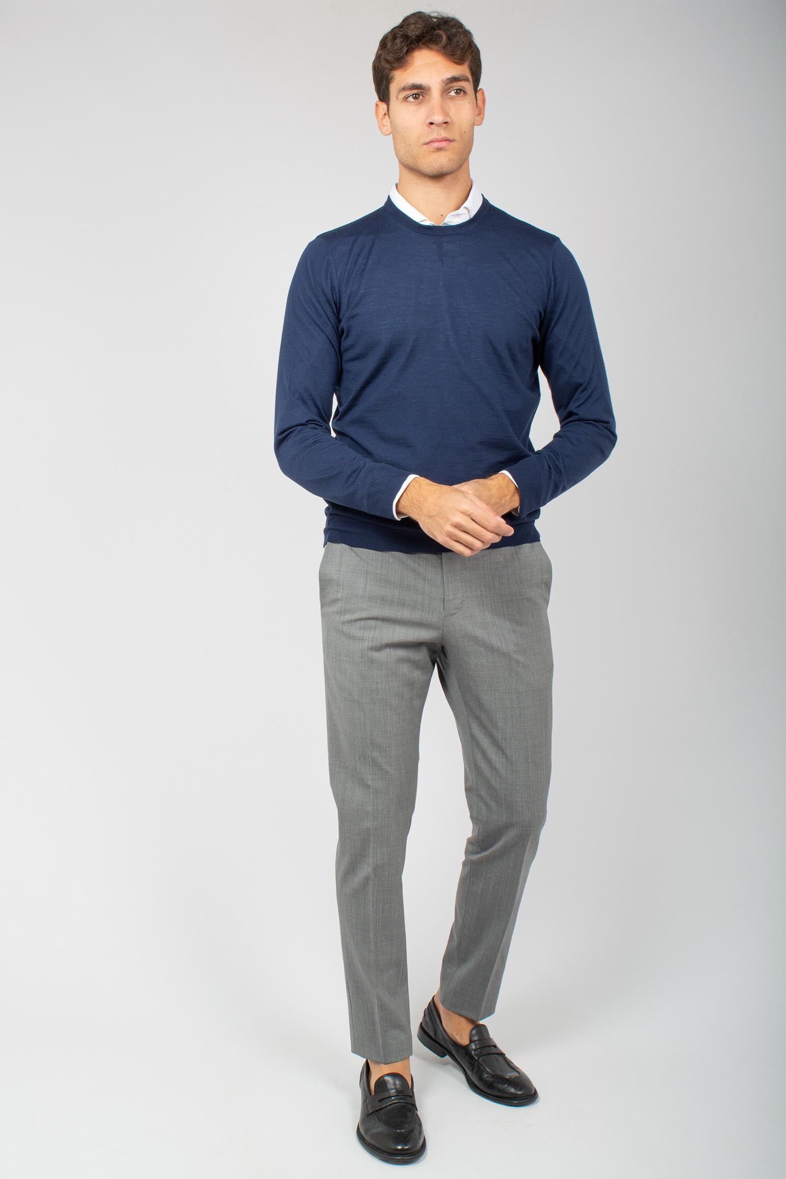 girocollo in lana merinos ultrafine D0D103 780 DRUMOHR 