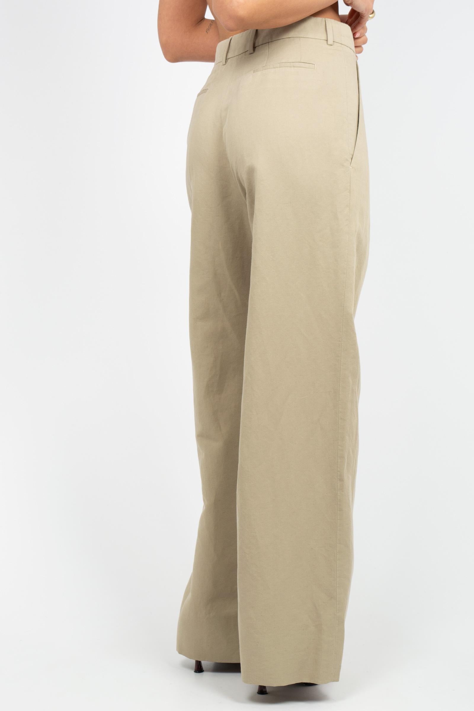 pantalone in lino e cotone 'frankie' CDVLFKZ00STD PU38L0060 PT TORINO 
