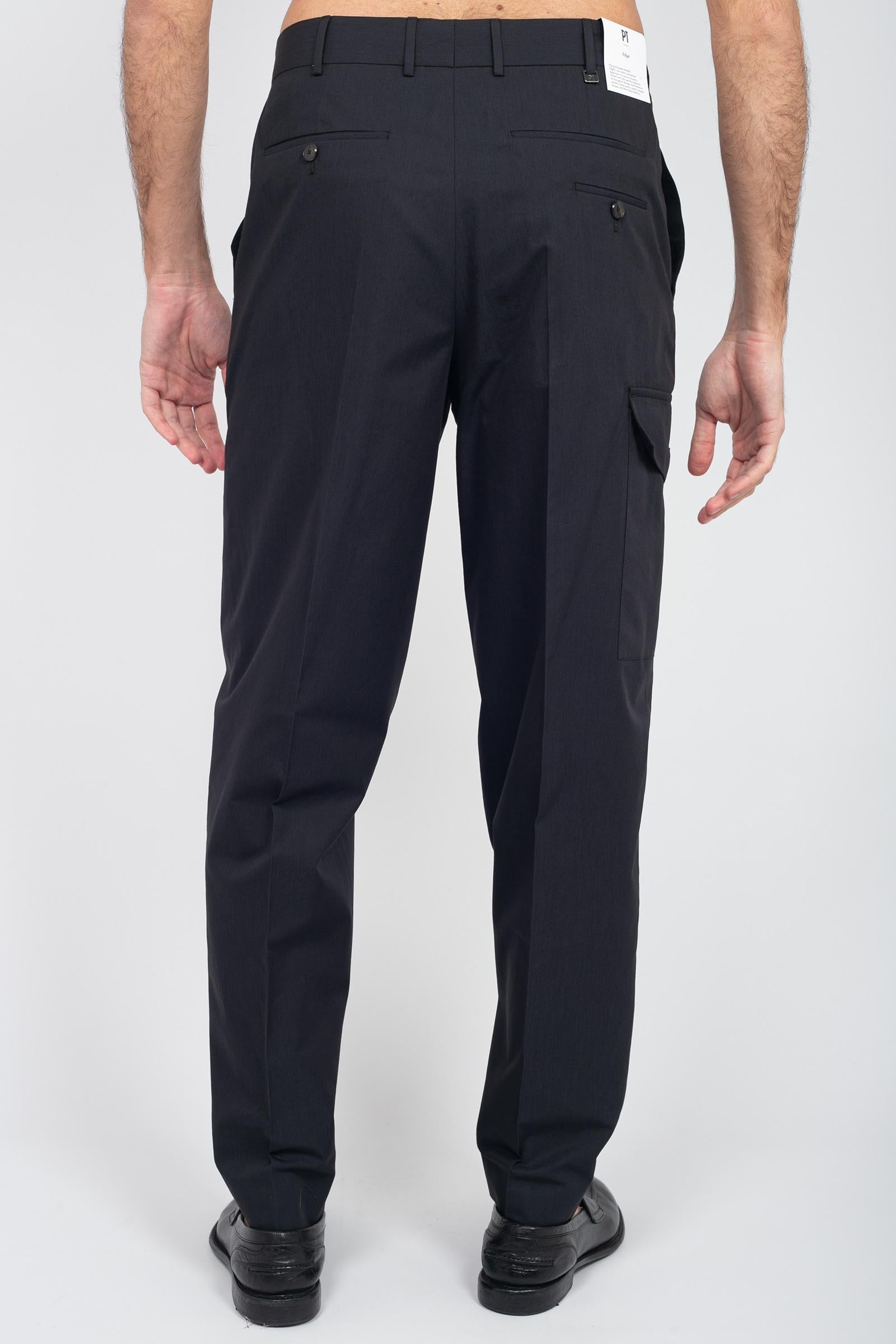 Pantalone in cotone e viscosa 'wide' C0ASAFZL0FWD BP760990 PT TORINO 