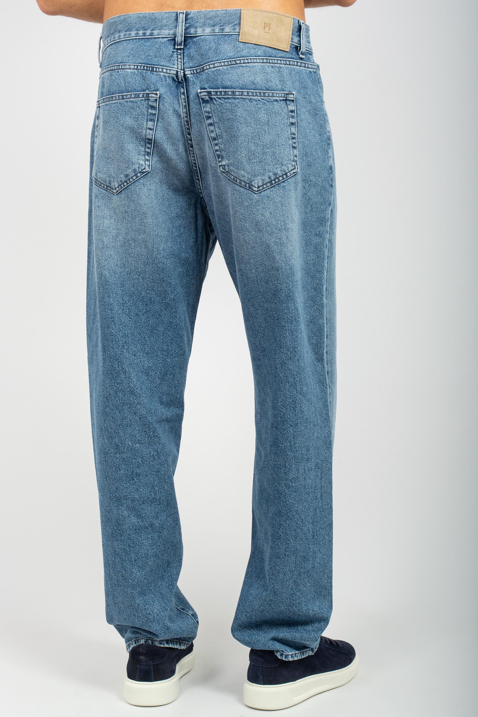 jeans oversize in misto cotone &#39;rap&#39; C5AP05Z0 AW0270ML55 PT TORINO DENIM 