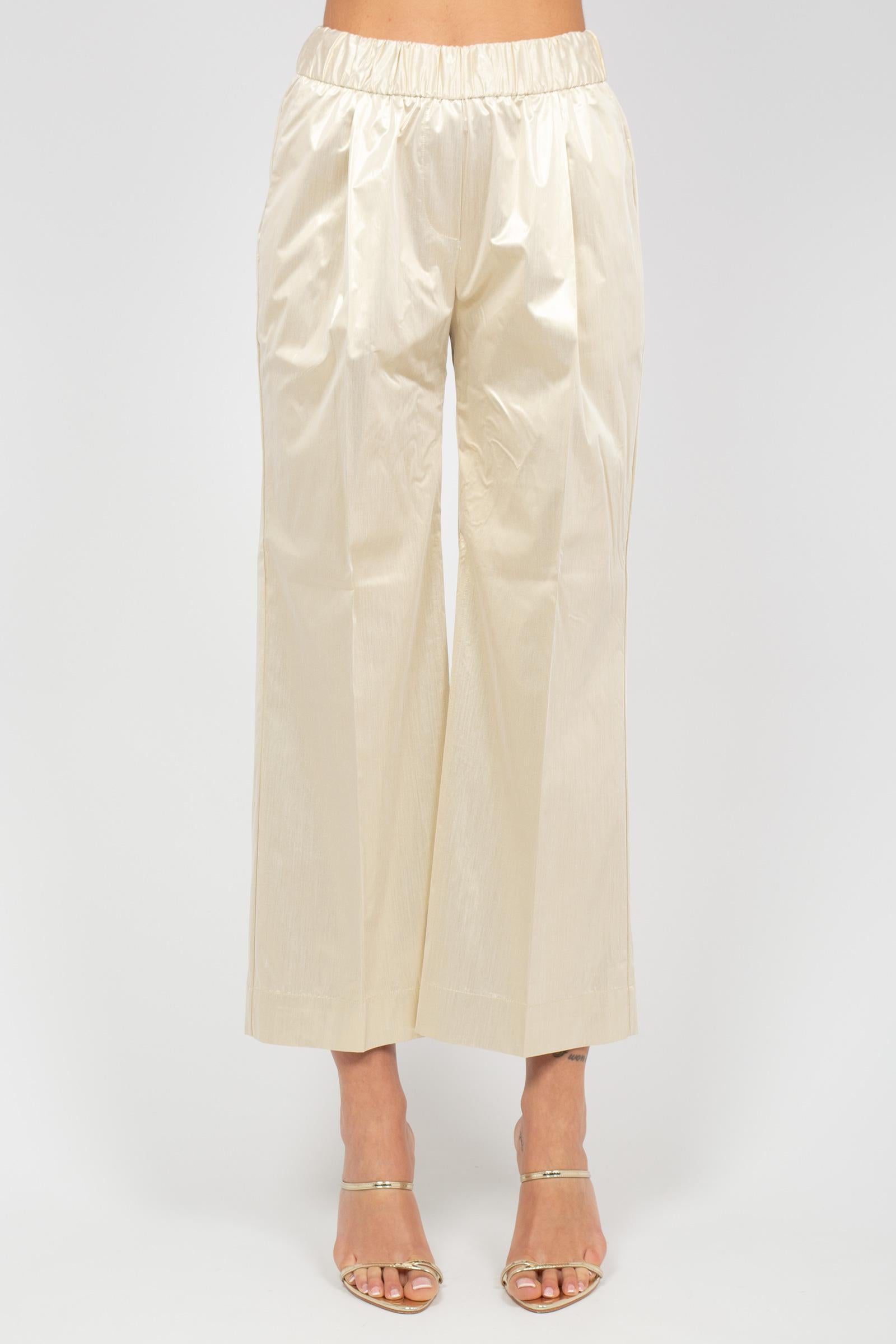 pantalone in viscosa gold 76829 9000 LE TRICOT - Perugia 