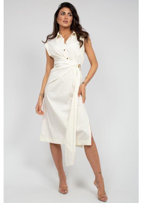 abito lungo in cotone 'gocce' GOCCE 001 MARELLA 