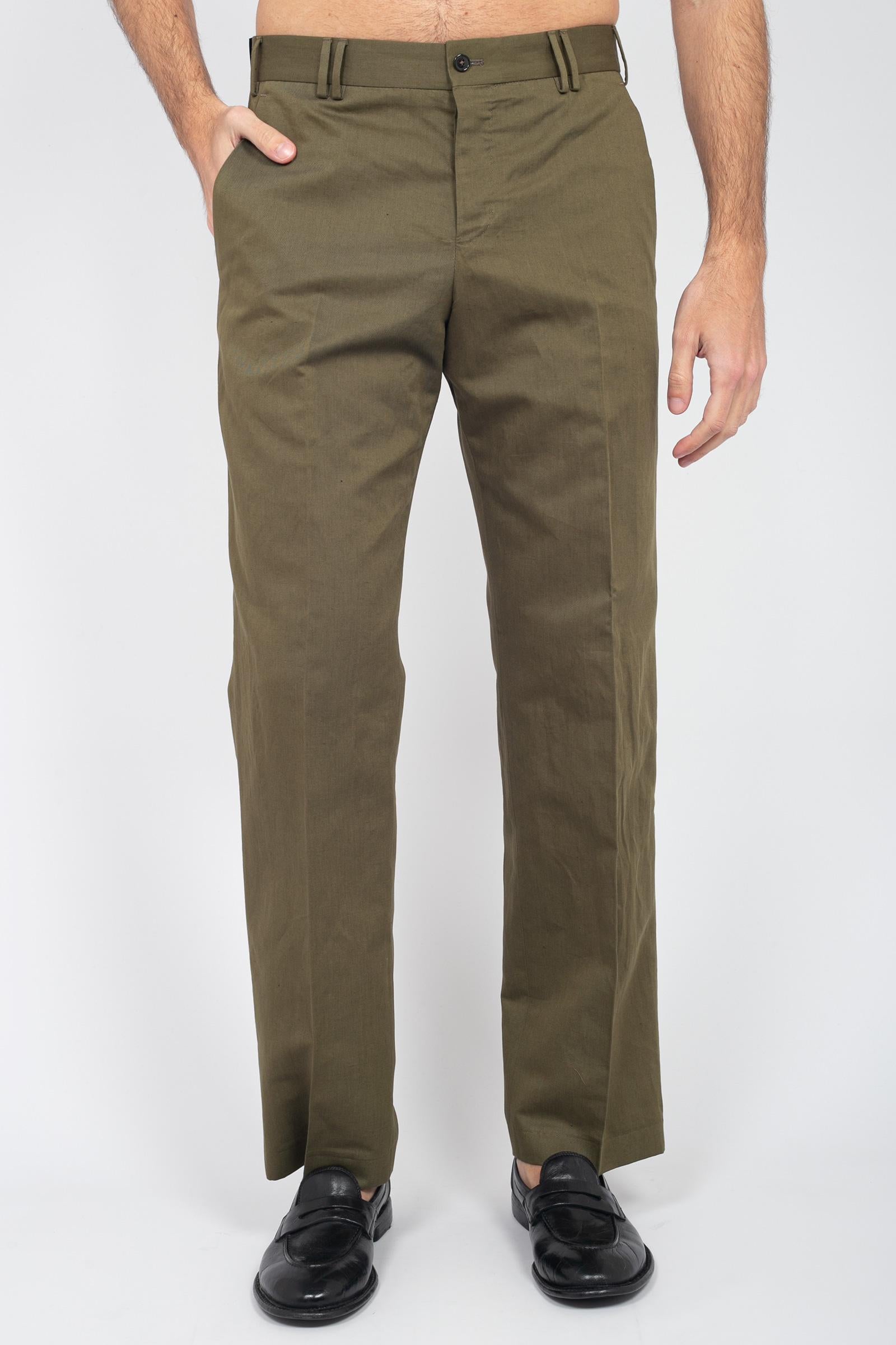 pantalone in lino e cotone 'michael' C0ASJDB00REW BP650445 PT TORINO 