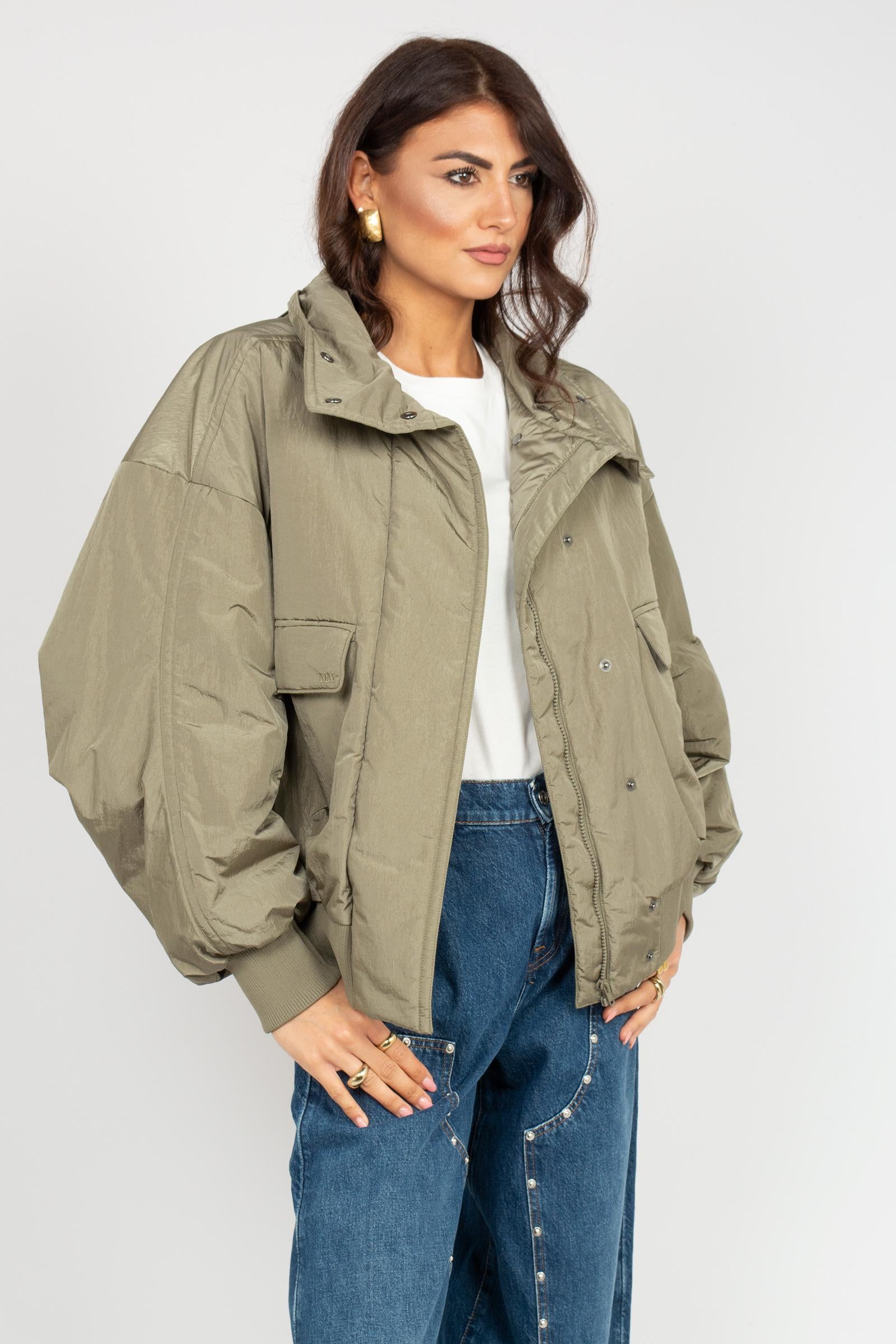bomber in nylon 'amaca' 2616481037600 001 MM - MAX MARA 