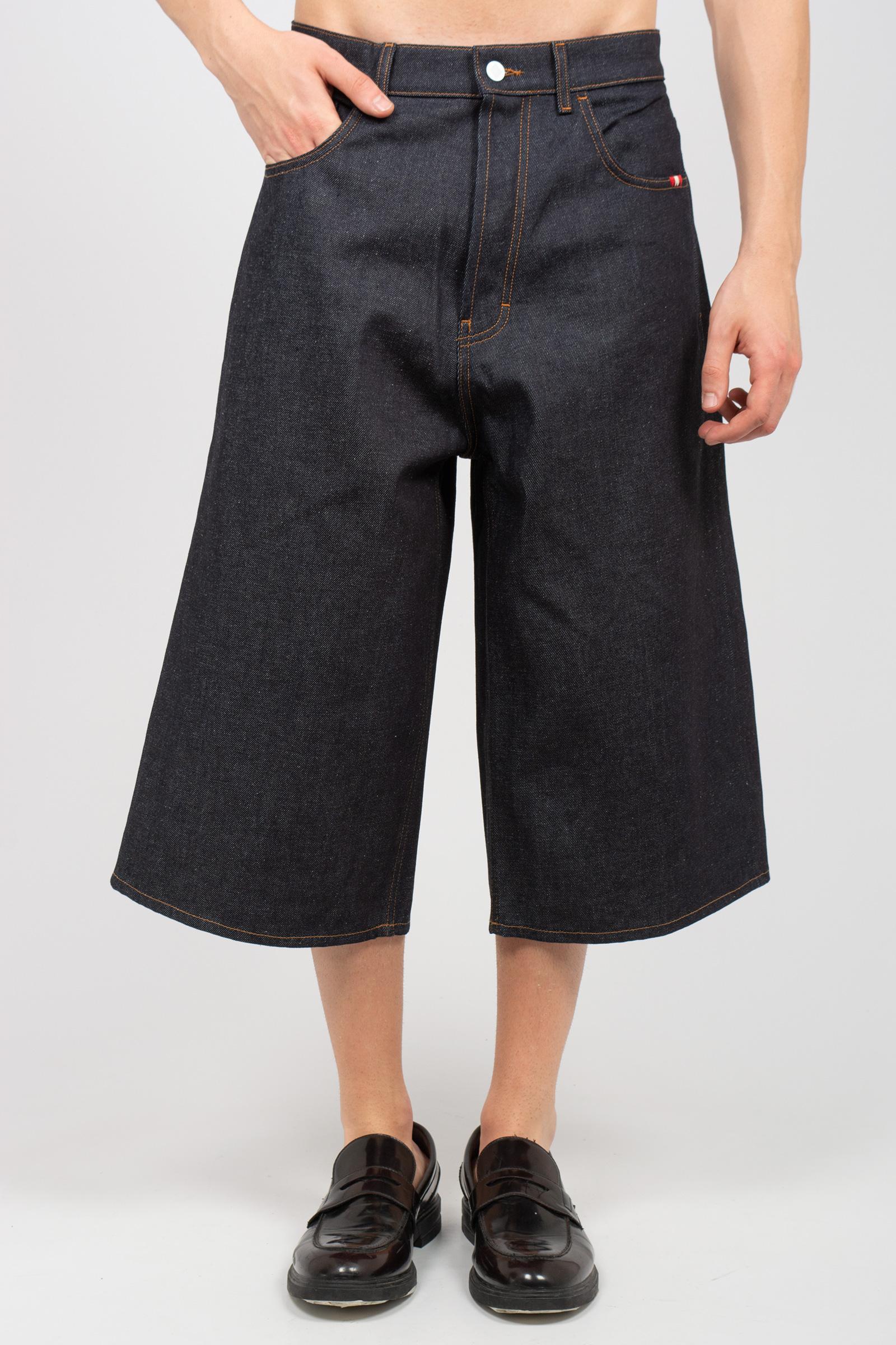 bermuda in denim 'huge' AMU155D5700000 C0999 AMISH 