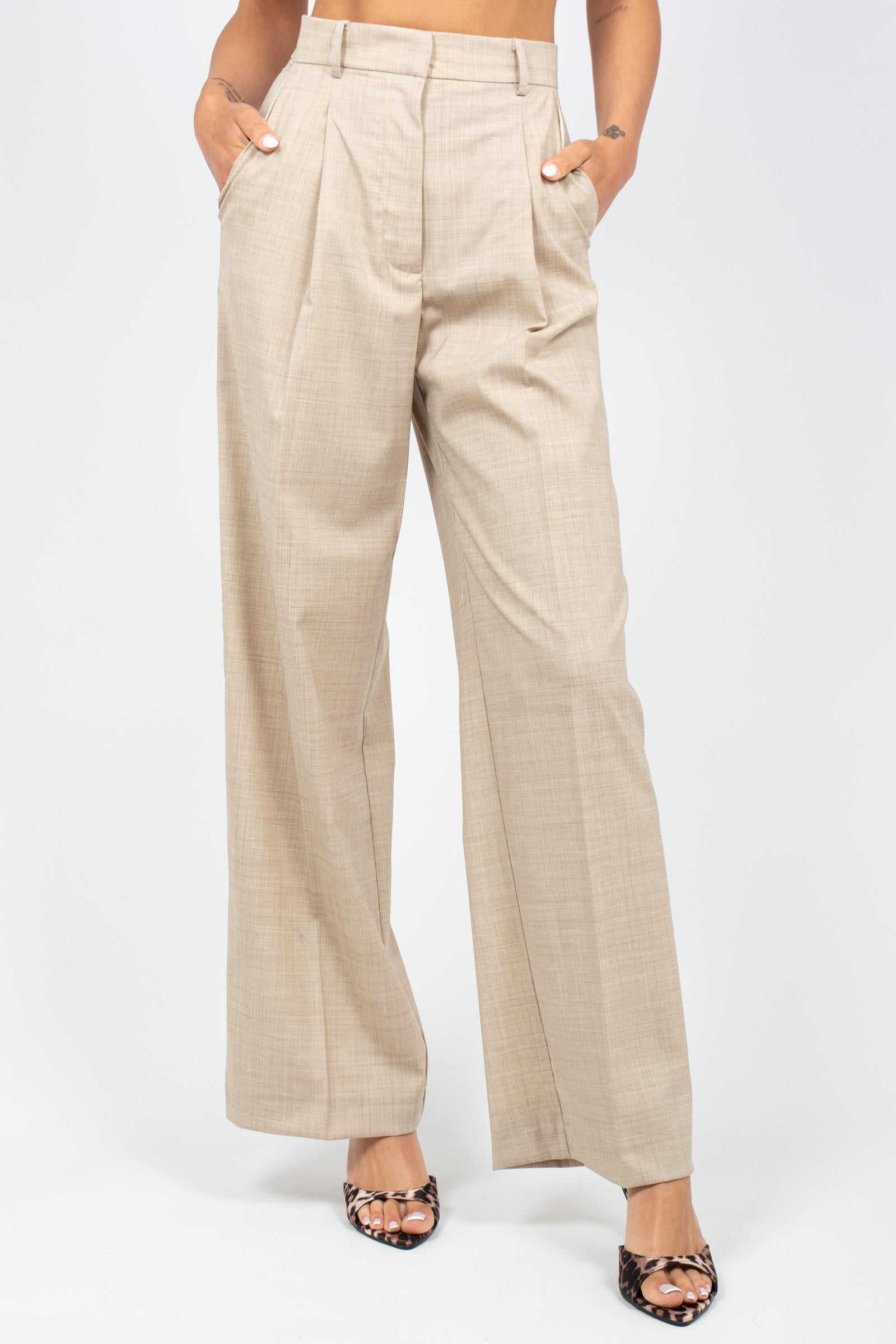 pantalone over con pinces PORTO 0703 JACQUEUR 