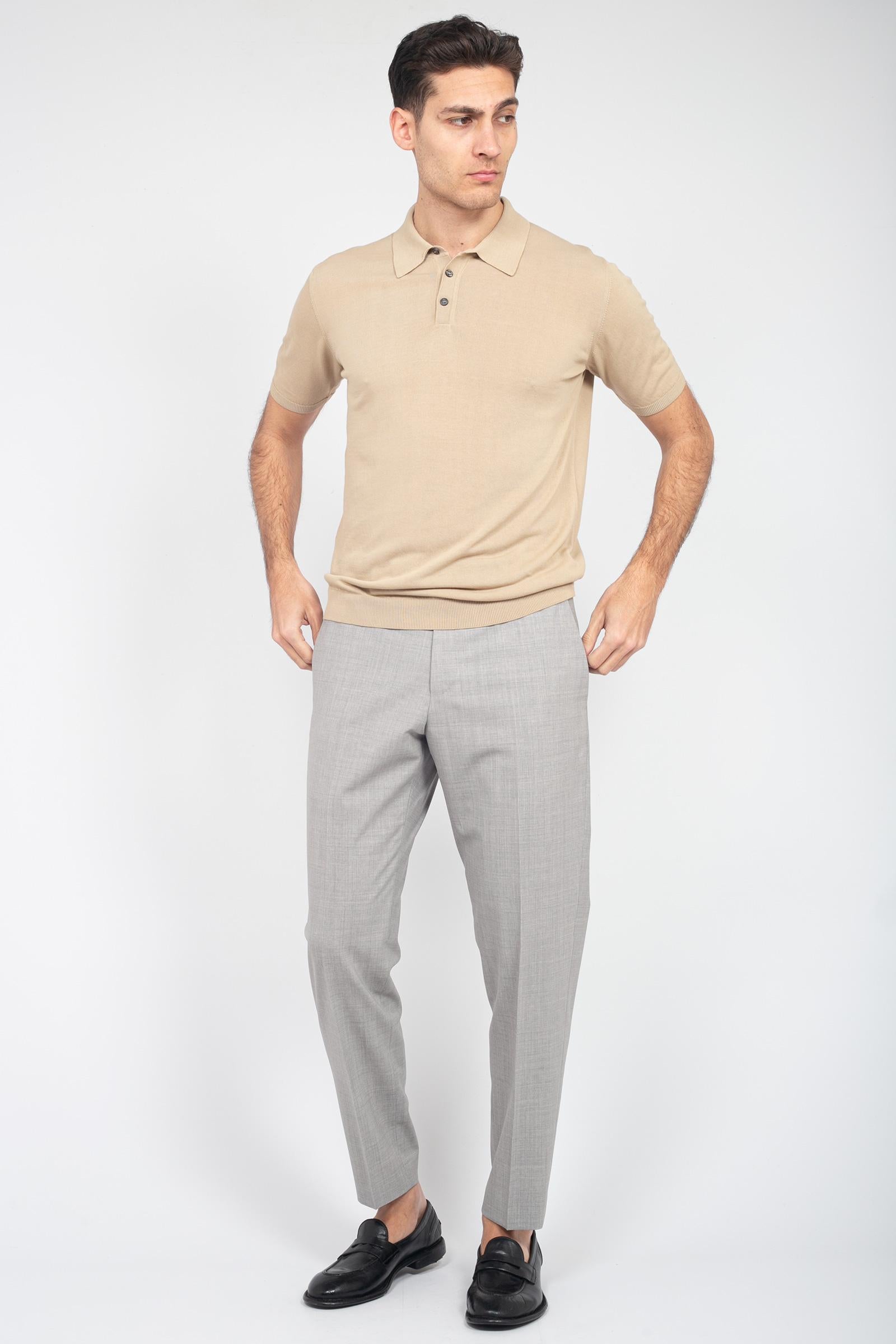 polo in filo di cotone RB10024 05 ROBERTO COLLINA 