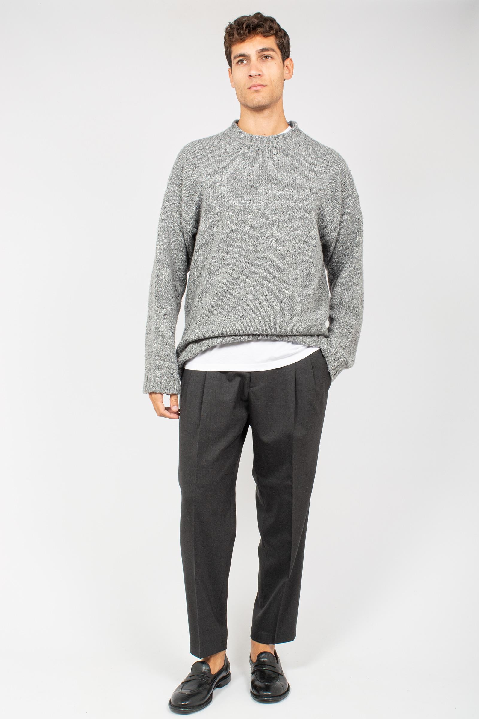 jogger in misto lana 'baddy' BADDYWBS GRIGIOSCURO BE ABLE 