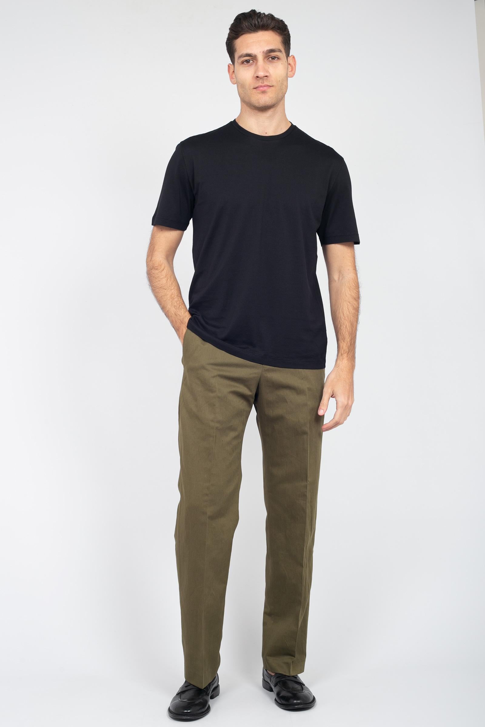t-shirt regular in cotone RB51021 09 ROBERTO COLLINA 