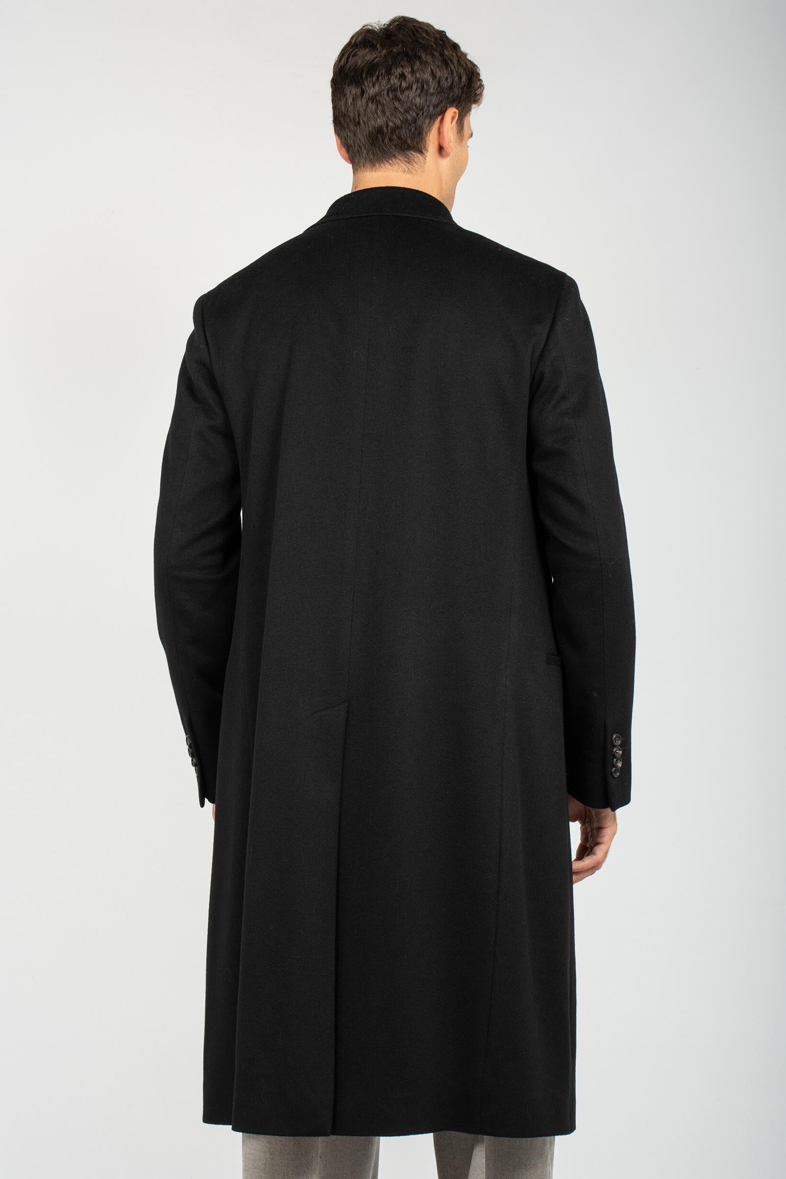 cappotto doppio petto in panno di lana &#39;capolavoro loropiana&#39; 8400784400 9351 TARDIA 