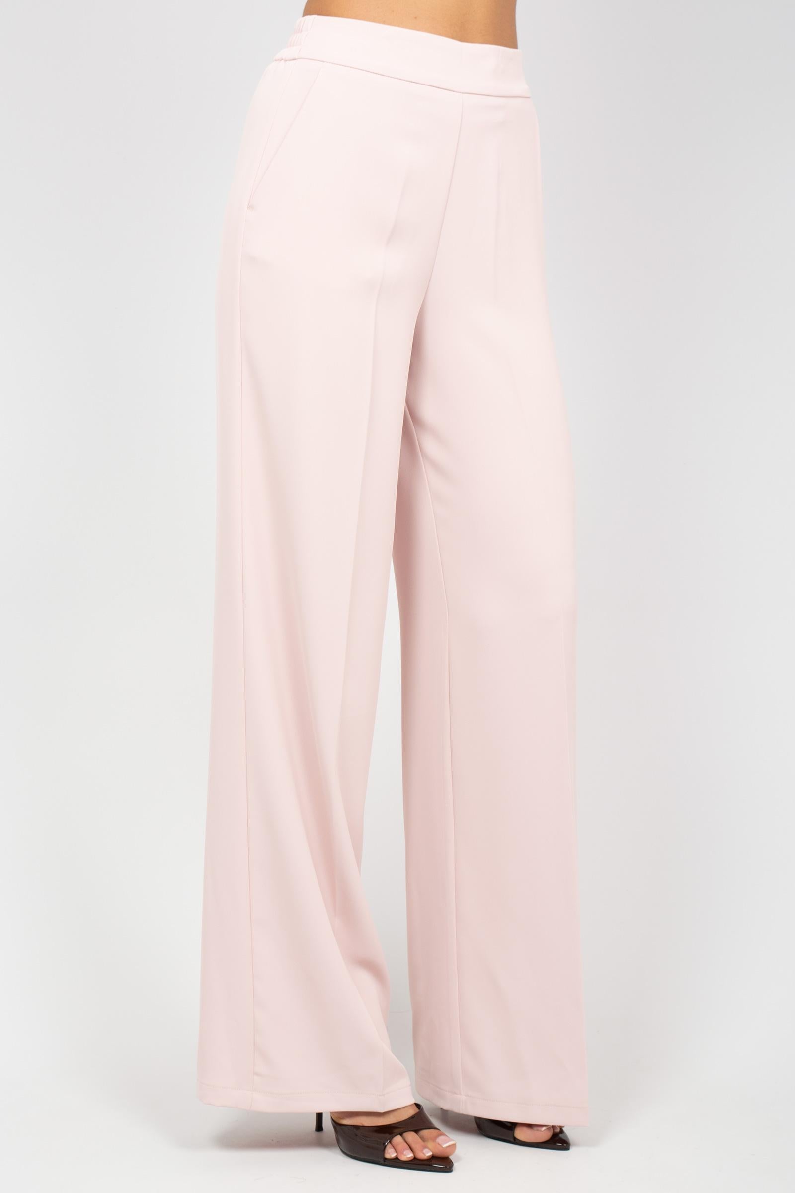 pantalone in cadis M1AB0200 PINK SOLOTRE 