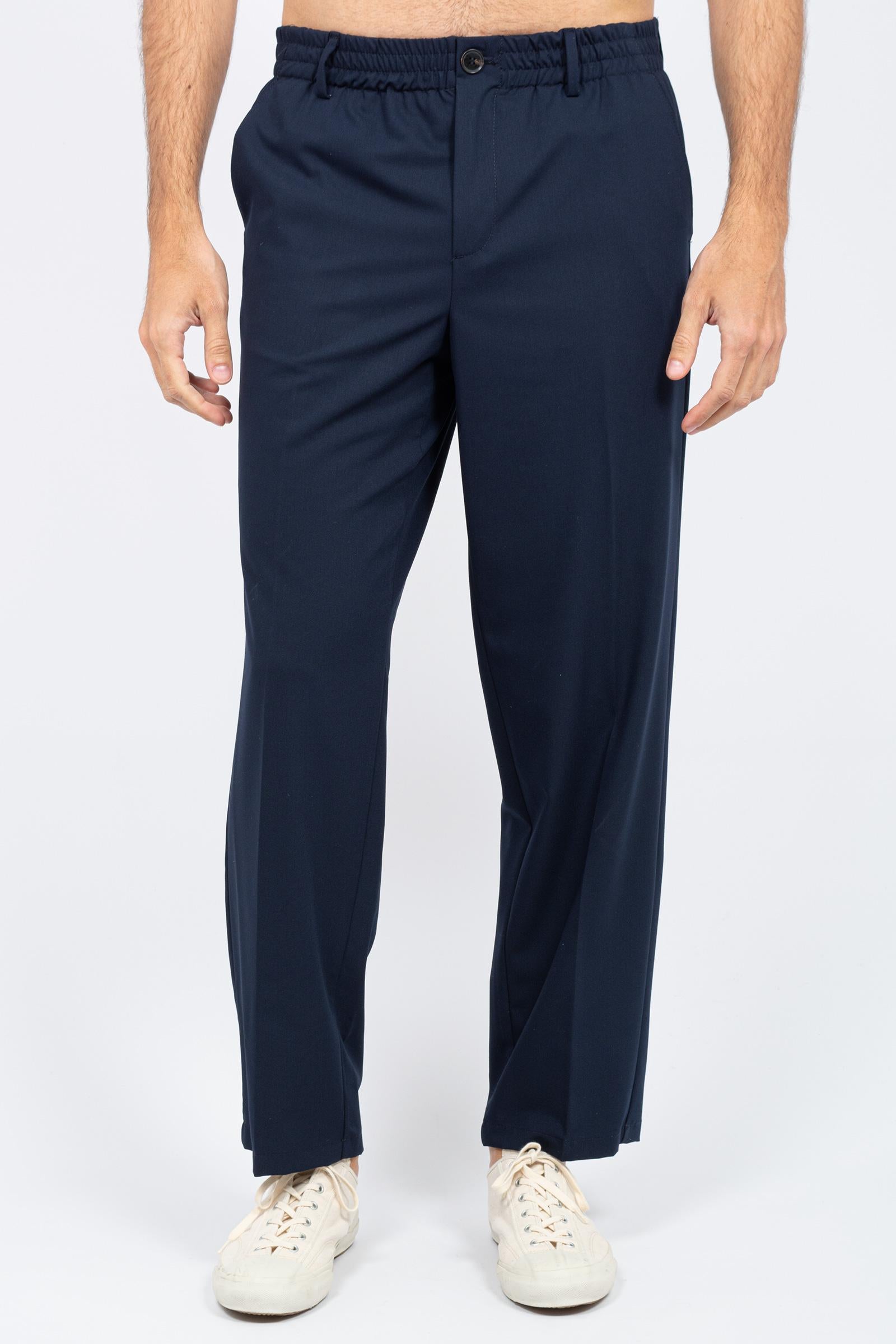jogger in fresco lana 2214C492 BLUE C93 