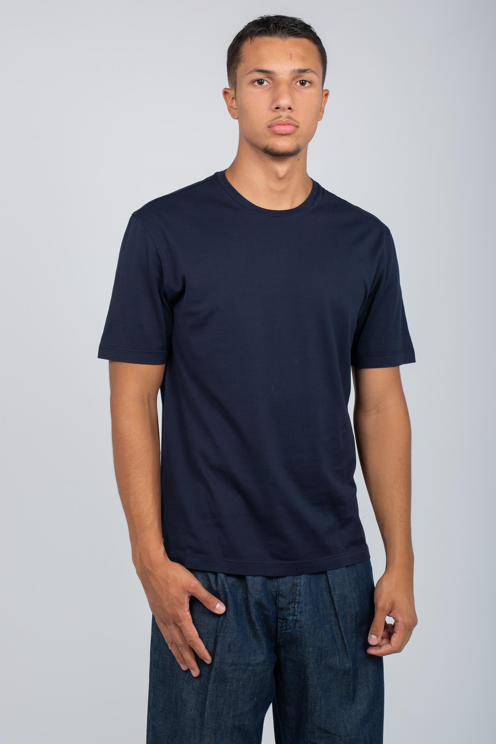t-shirt regular in cotone RB51021 10 ROBERTO COLLINA 