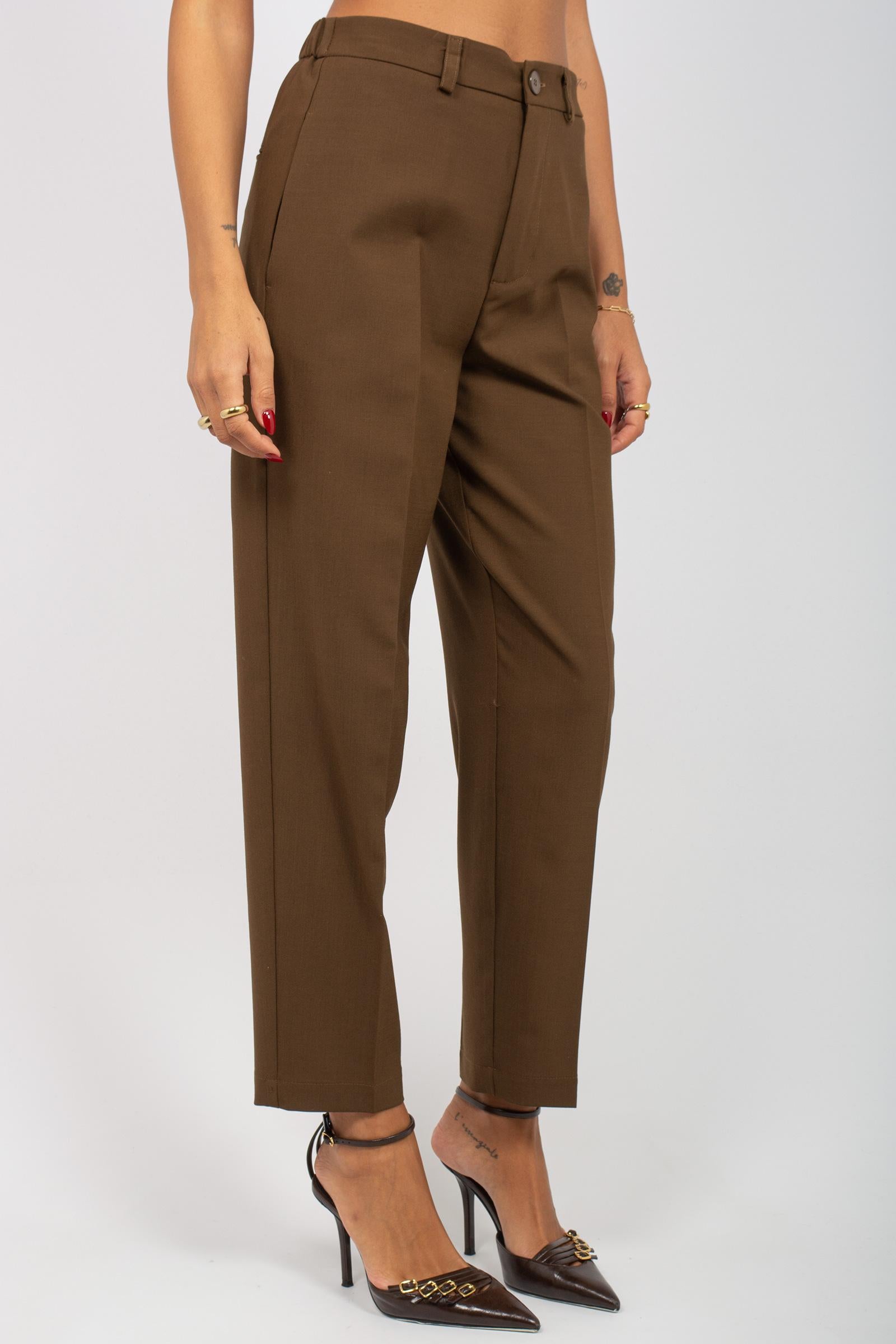 pantalone in punto milano M1F0051 LIQUIRIZA SOLOTRE 