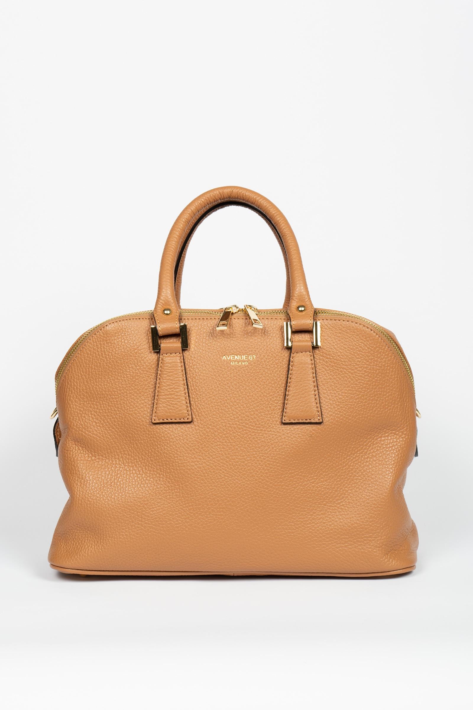 shopper xs in nappa martellata 'fandango' FANDANGOXSDOLLATO BISCOTTO AVENUE 67 