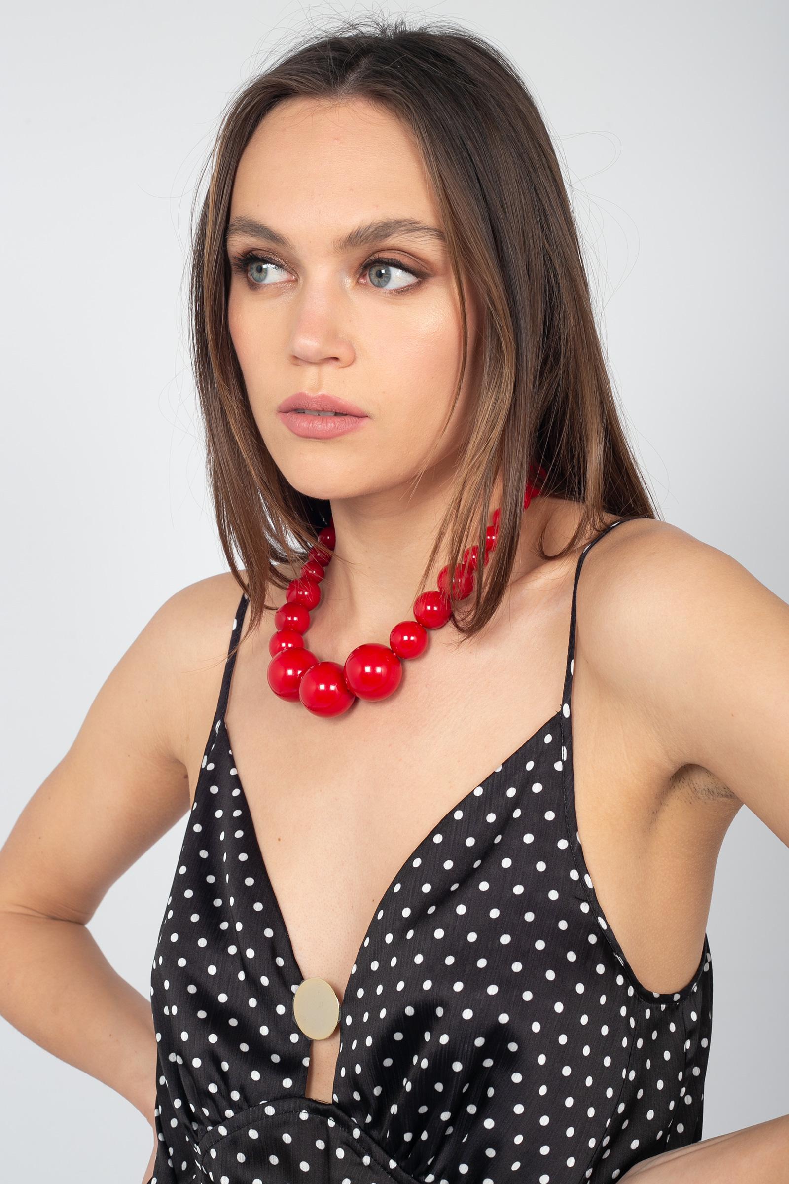 collana perle alternate VANGOGHDDB04 CORALLO DOUUOD 