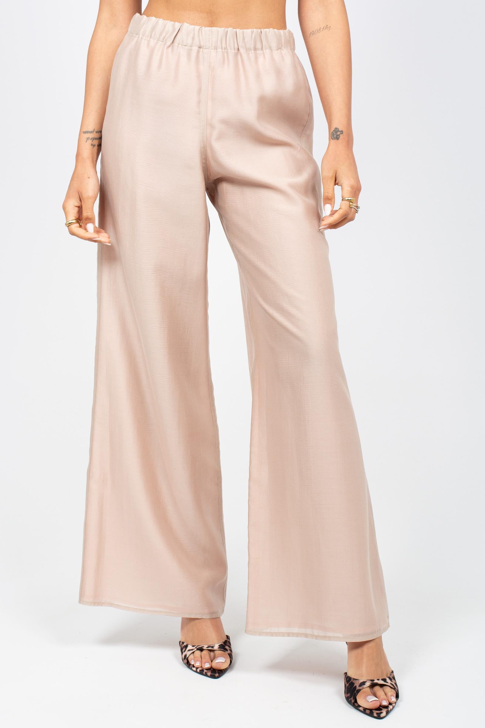 pantalone doppiato in lyocell PT140375460237 012 SEVENTY 