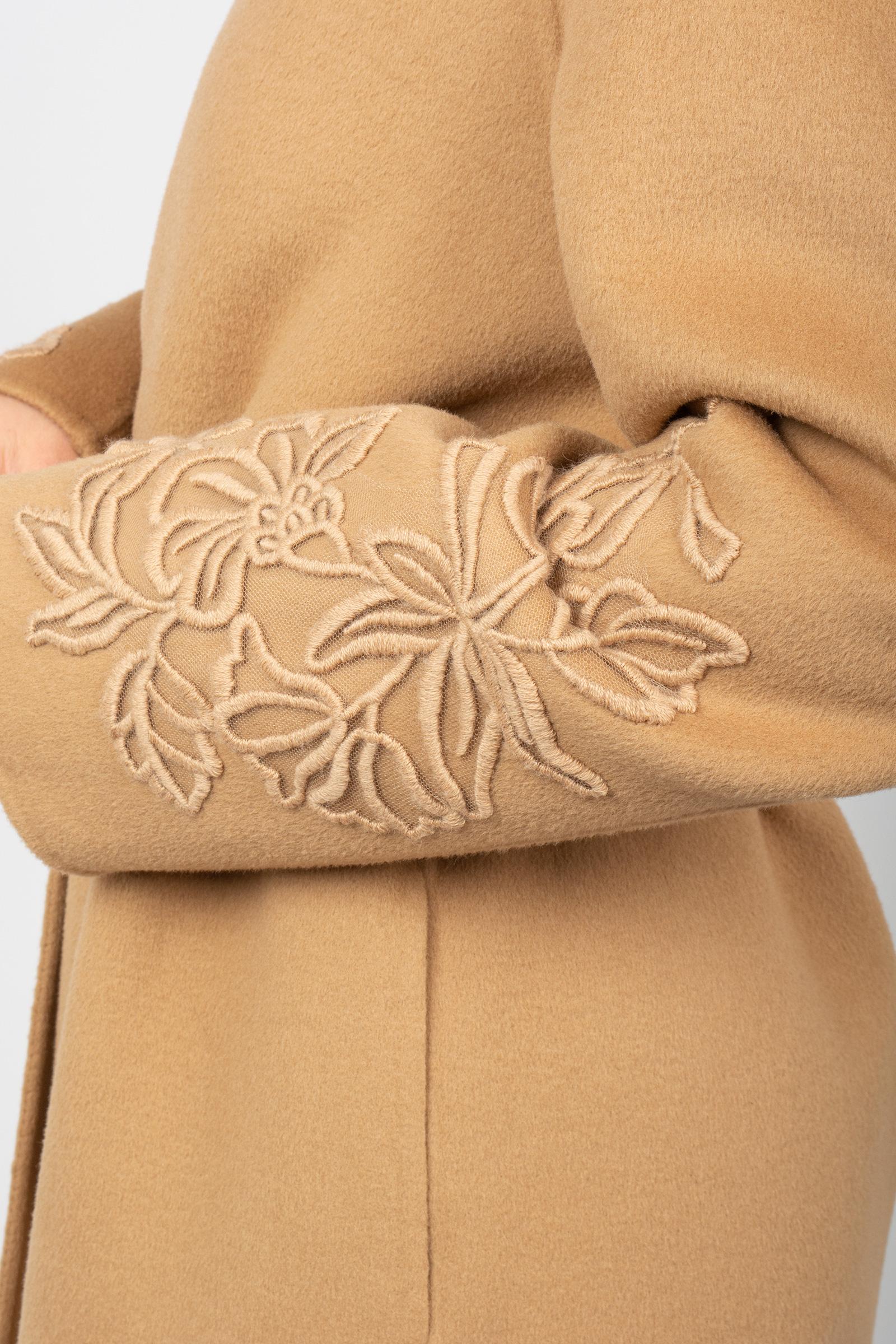 cappotto in panno di lana con ricamo D066EY2 00007 ERMANNO - ERMANNO SCERVINO 