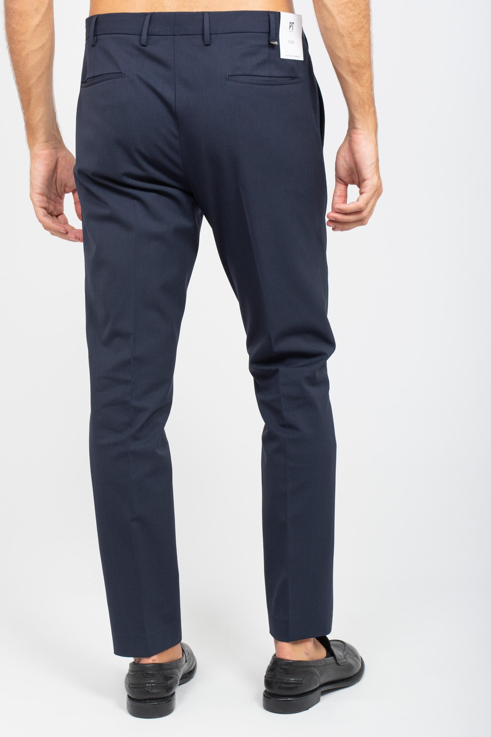 pantalone in lana stretch 'dieci' COAFX0Z00FWD MA370360 PT TORINO 
