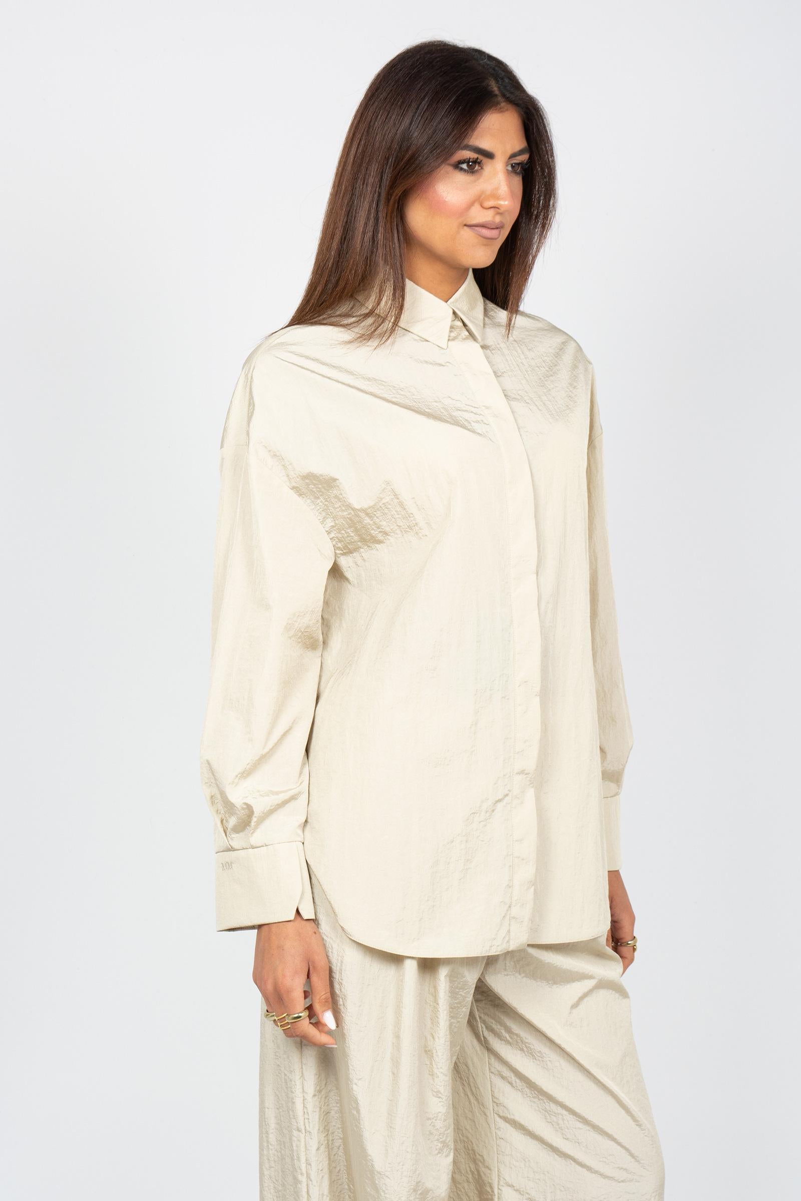 camicia in nylon 'platani' 2616191027600 004 MM - MAX MARA 