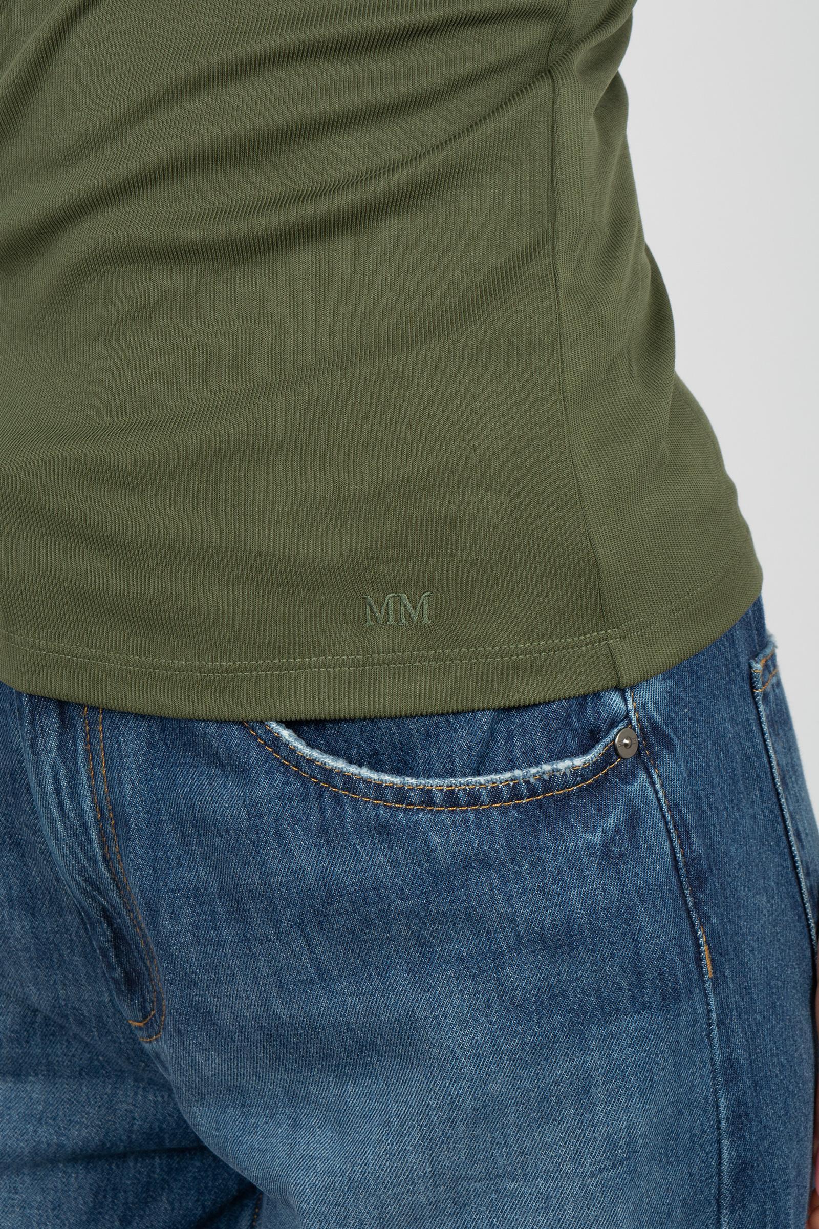 top in cotone a costine 'seta' 2616941058600 002 MM - MAX MARA 