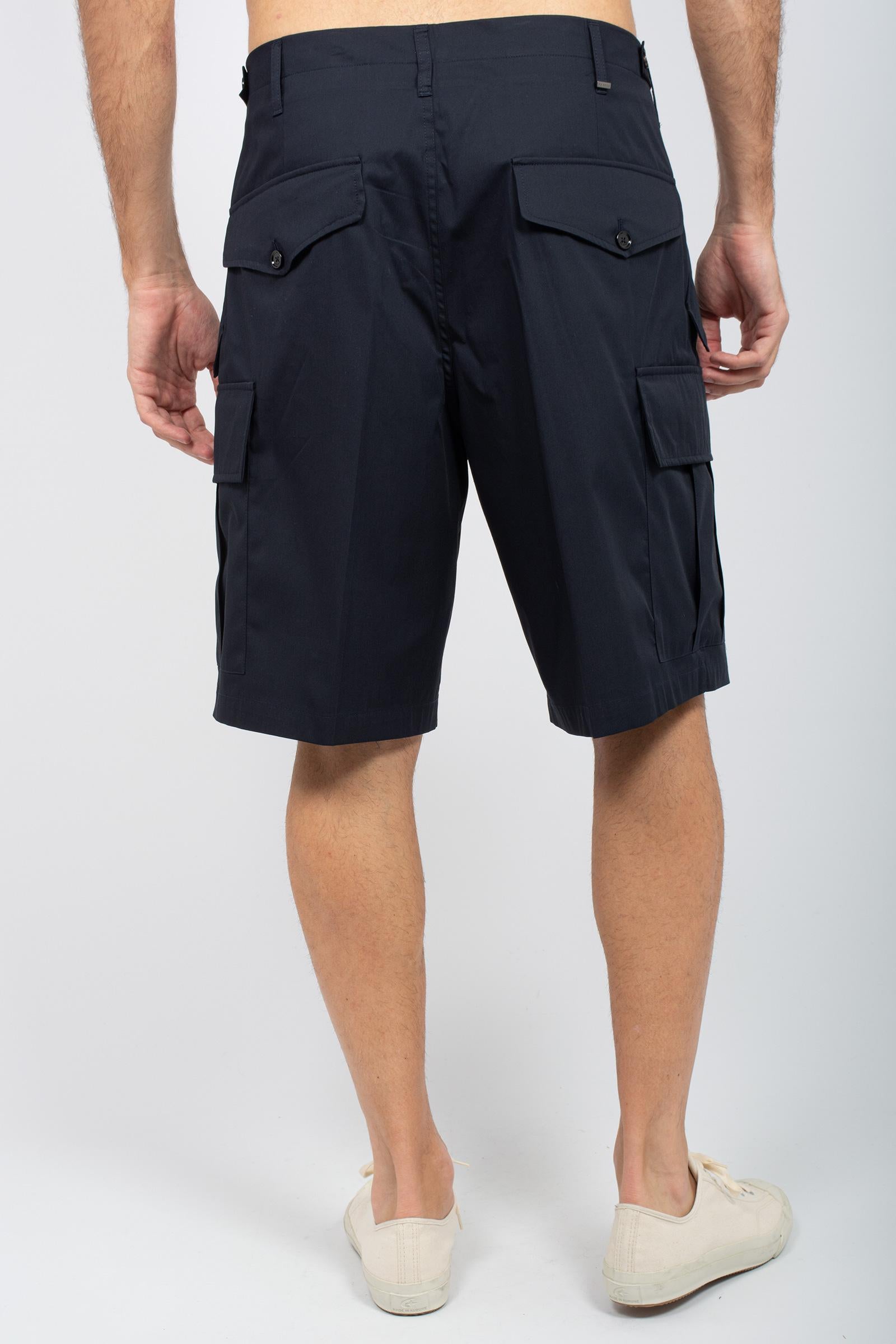bermuda cargo in cotone 'kyoto' KYOTODA BLU BE ABLE 
