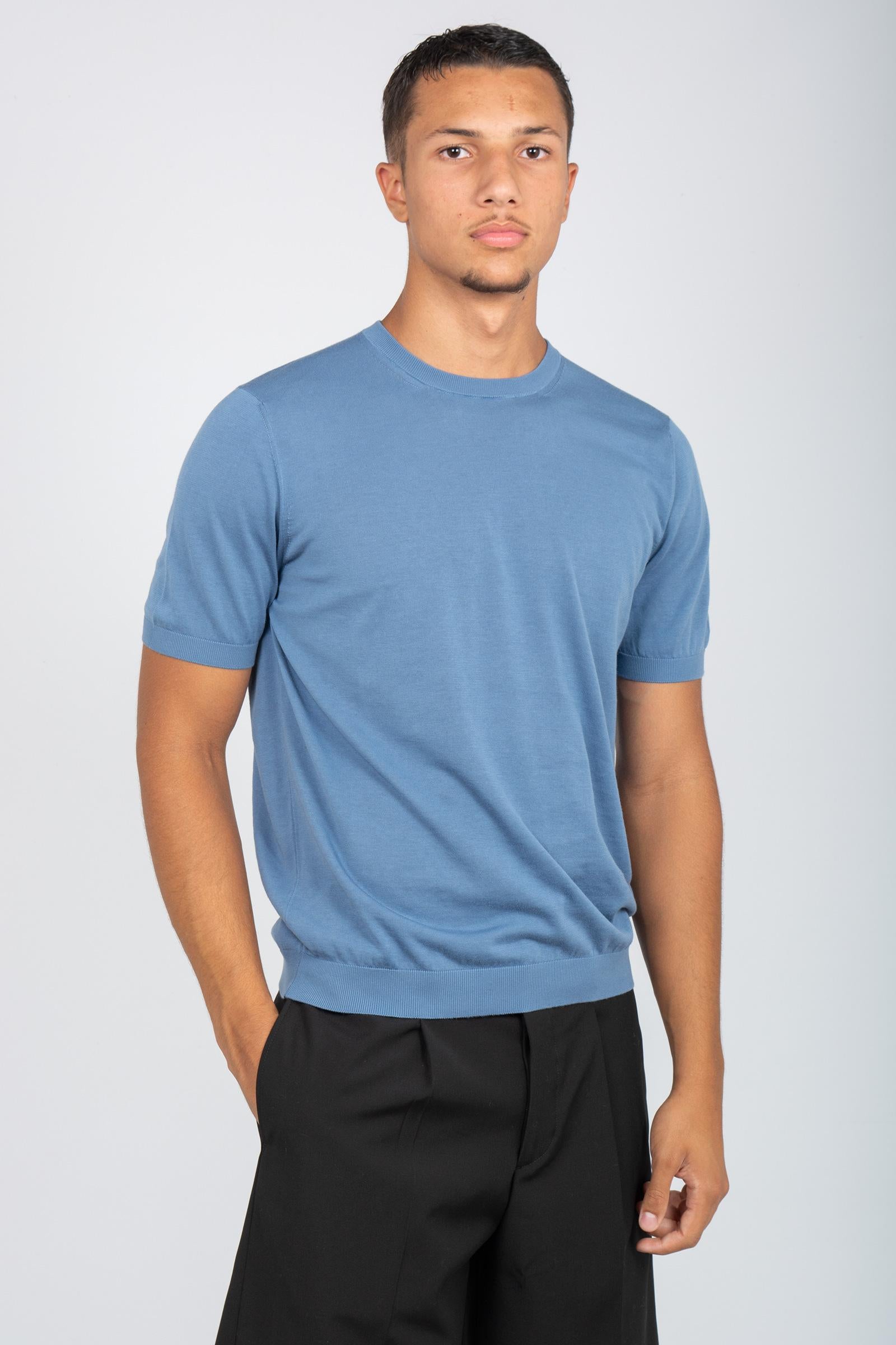 t-shirt girocollo unito D0GN100 725 DRUMOHR 