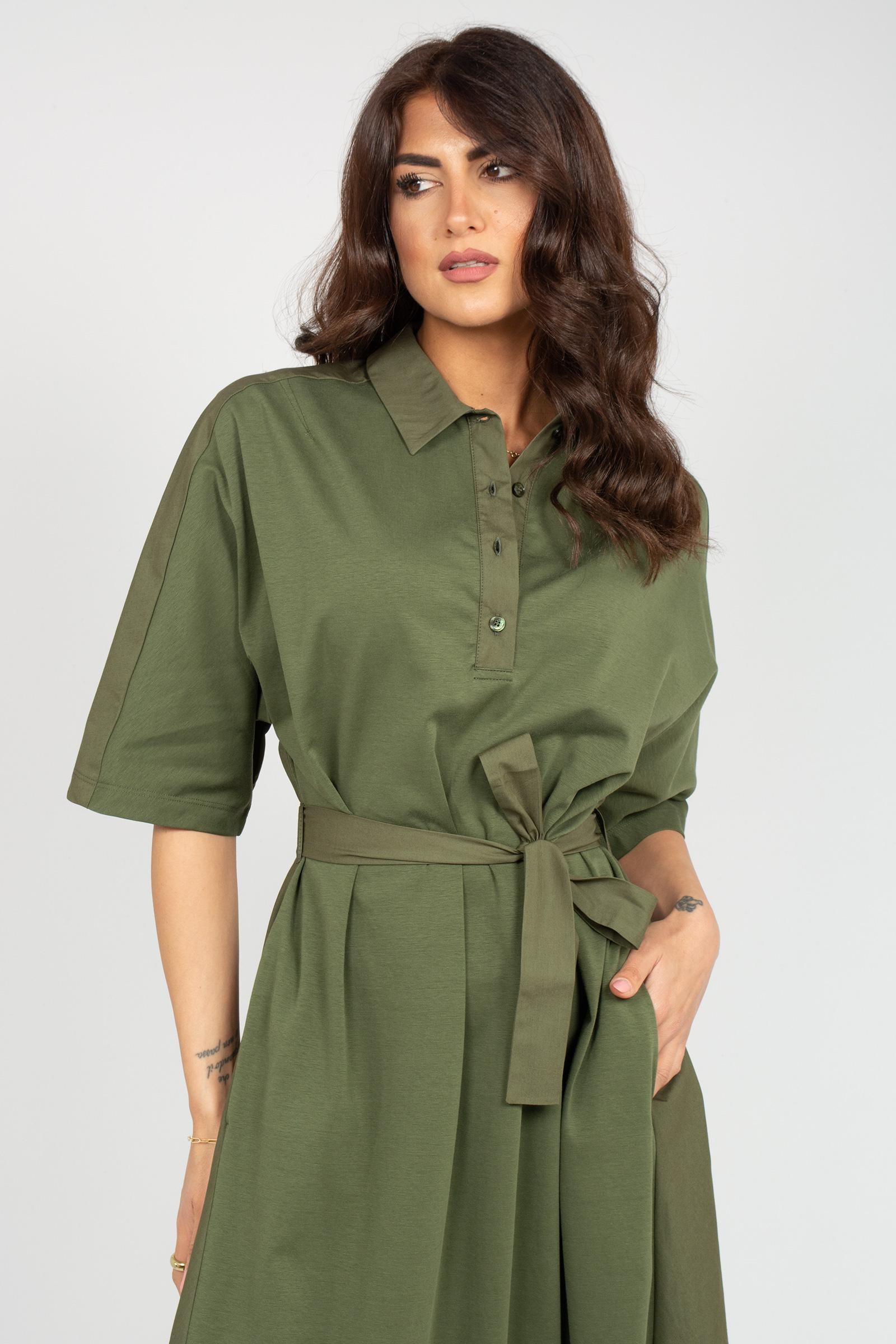 abito in jersery di cotone 'albero' 2616621028600 004 MM - MAX MARA 