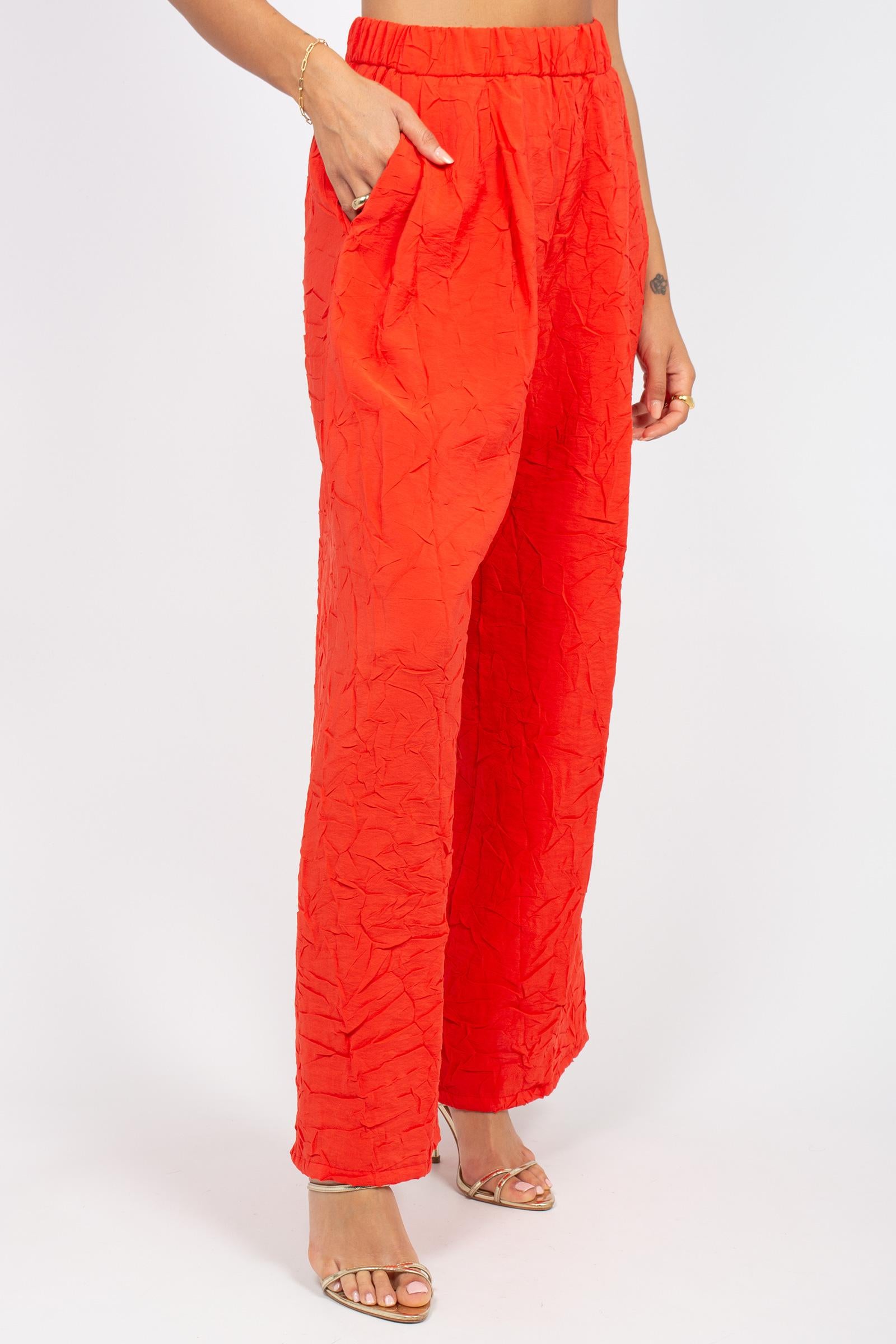 pantalone in misto modal SS2309599 224 ANNA SERAVALLI 