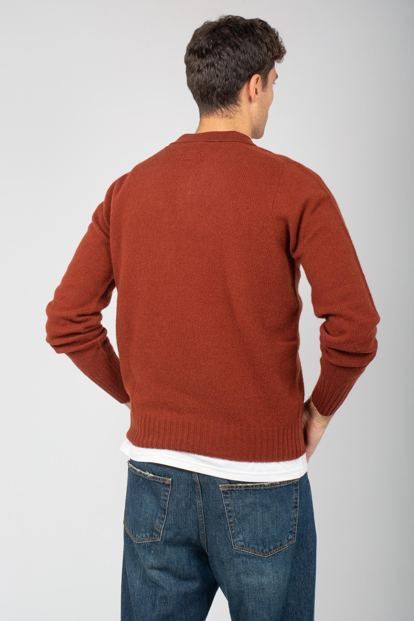 polo rasata in lambswool D4W145L 379 DRUMOHR 