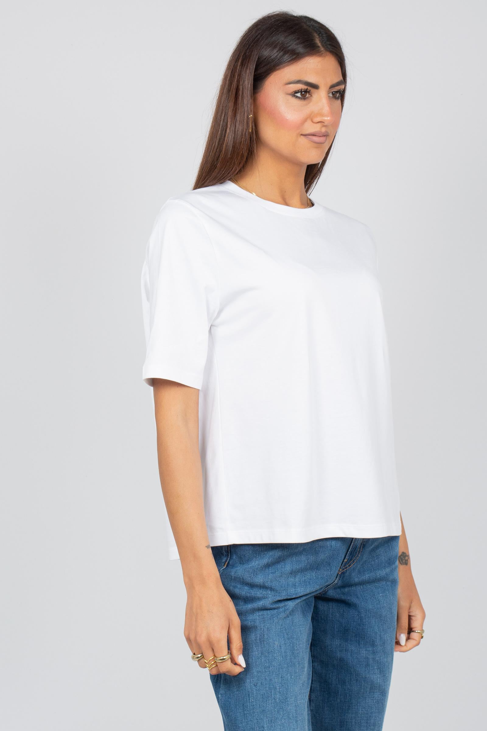 t-shirt in cotone 'pauline' CNTJ02 A01 SEMICOUTURE 