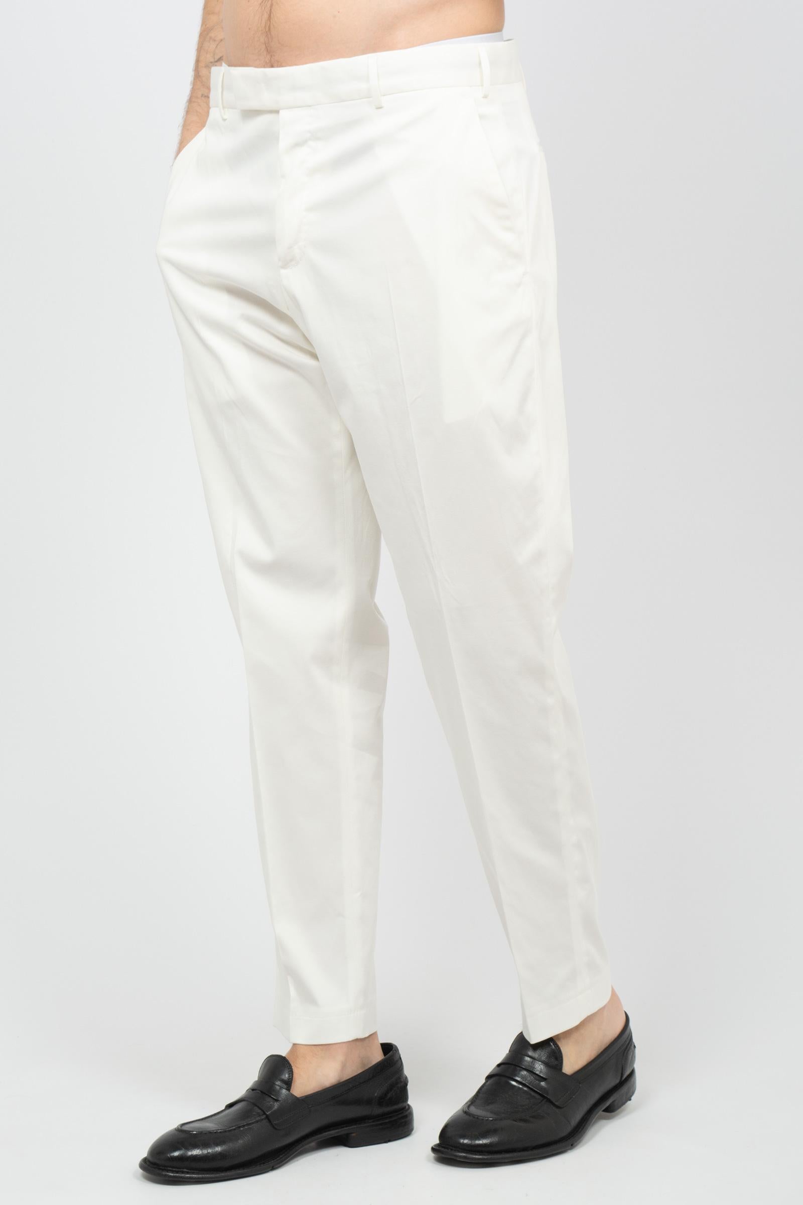 pantalone in cotone e seta 'rebel fit' CORSZ1Z00FWD SD800010 PT TORINO 