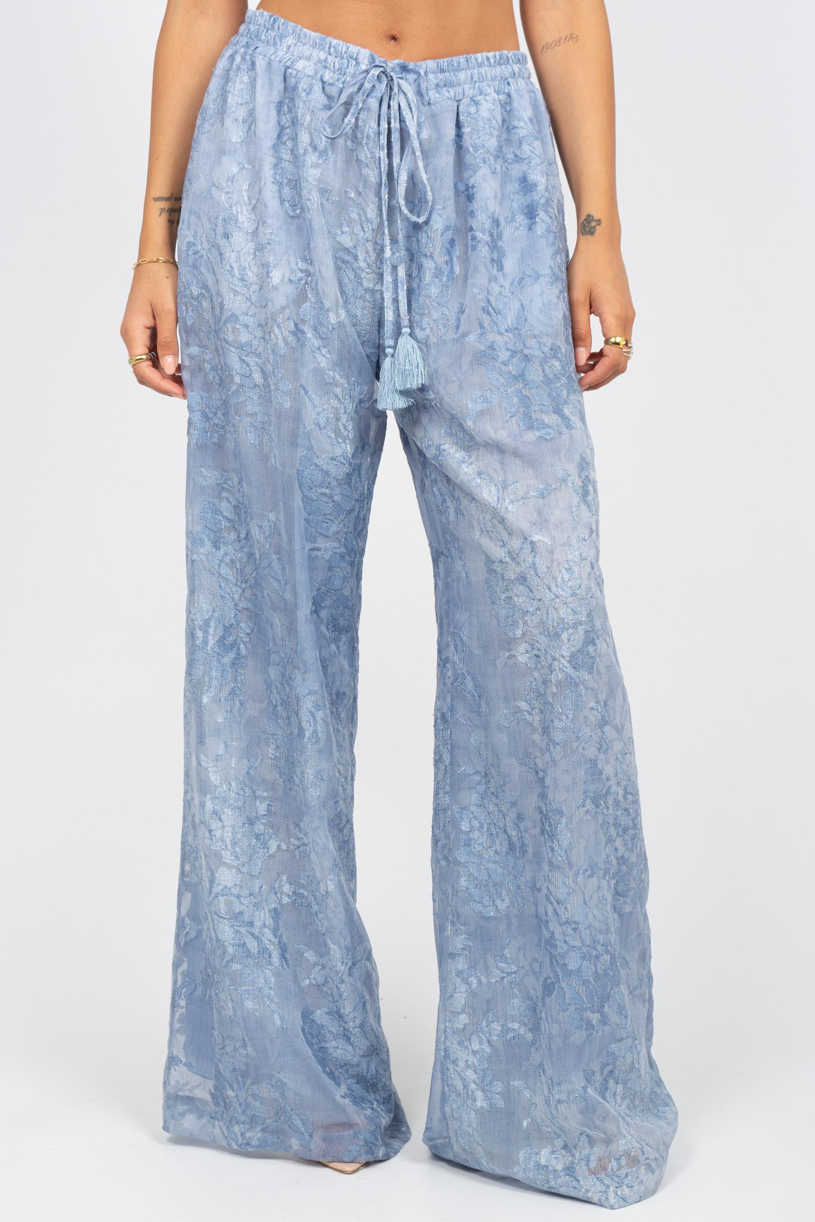 pantalone in viscosa tie die D48EP046E66 00156 ERMANNO - ERMANNO SCERVINO 