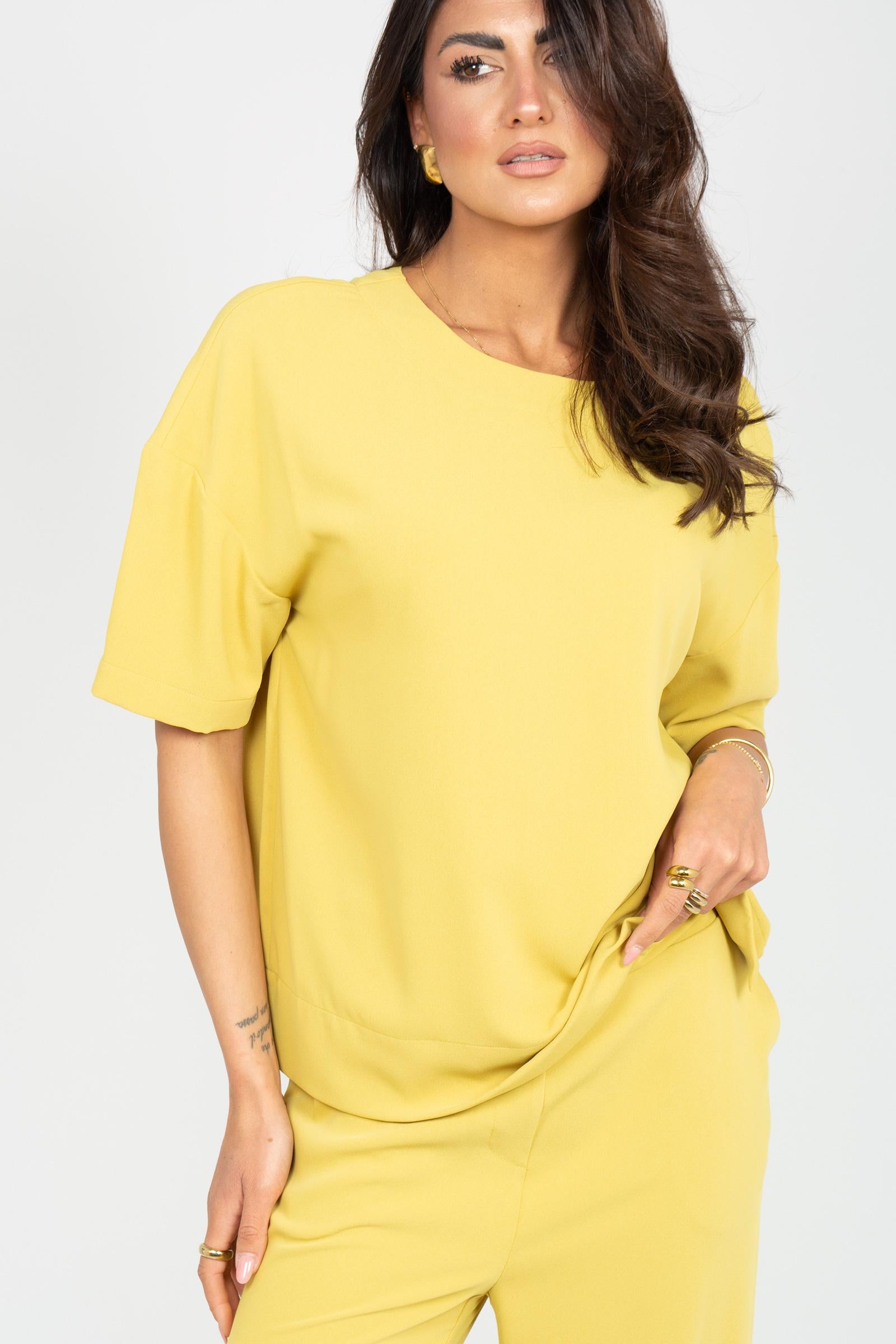 blusa in viscosa 261M1188 137 MAIDA MILA 