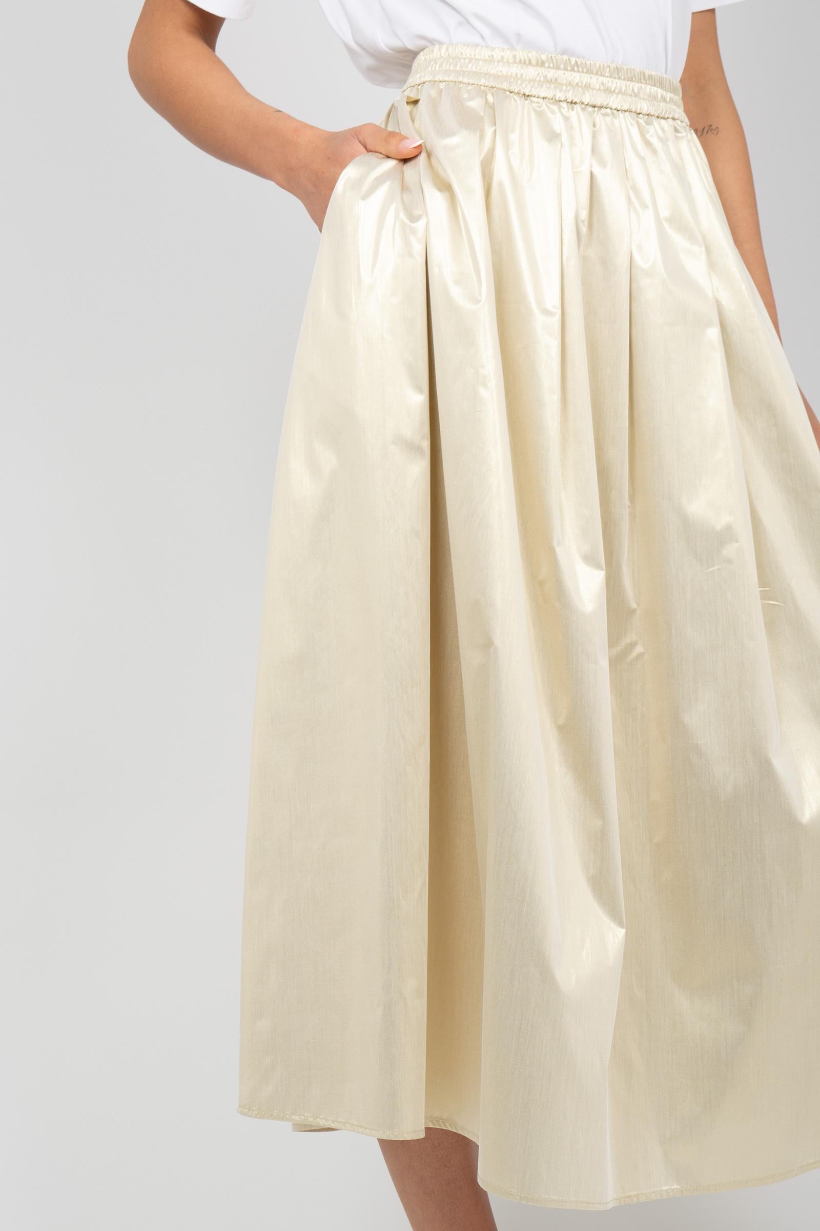 gonna in viscosa gold 76830 9000 LE TRICOT - Perugia 
