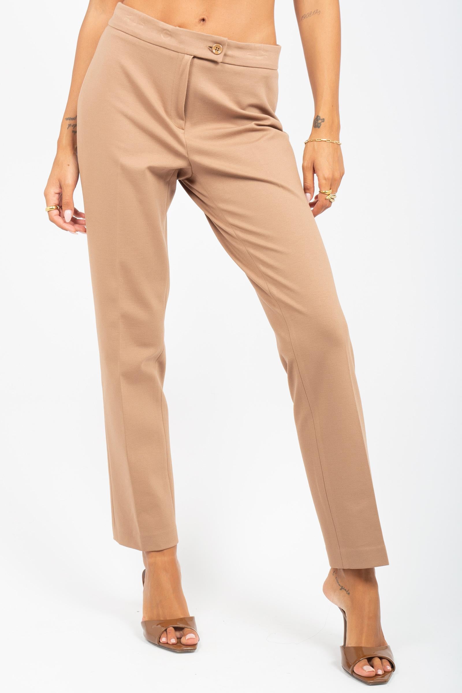 pantalone in punto milano P240CLERK CAMEL SANGERMANO 