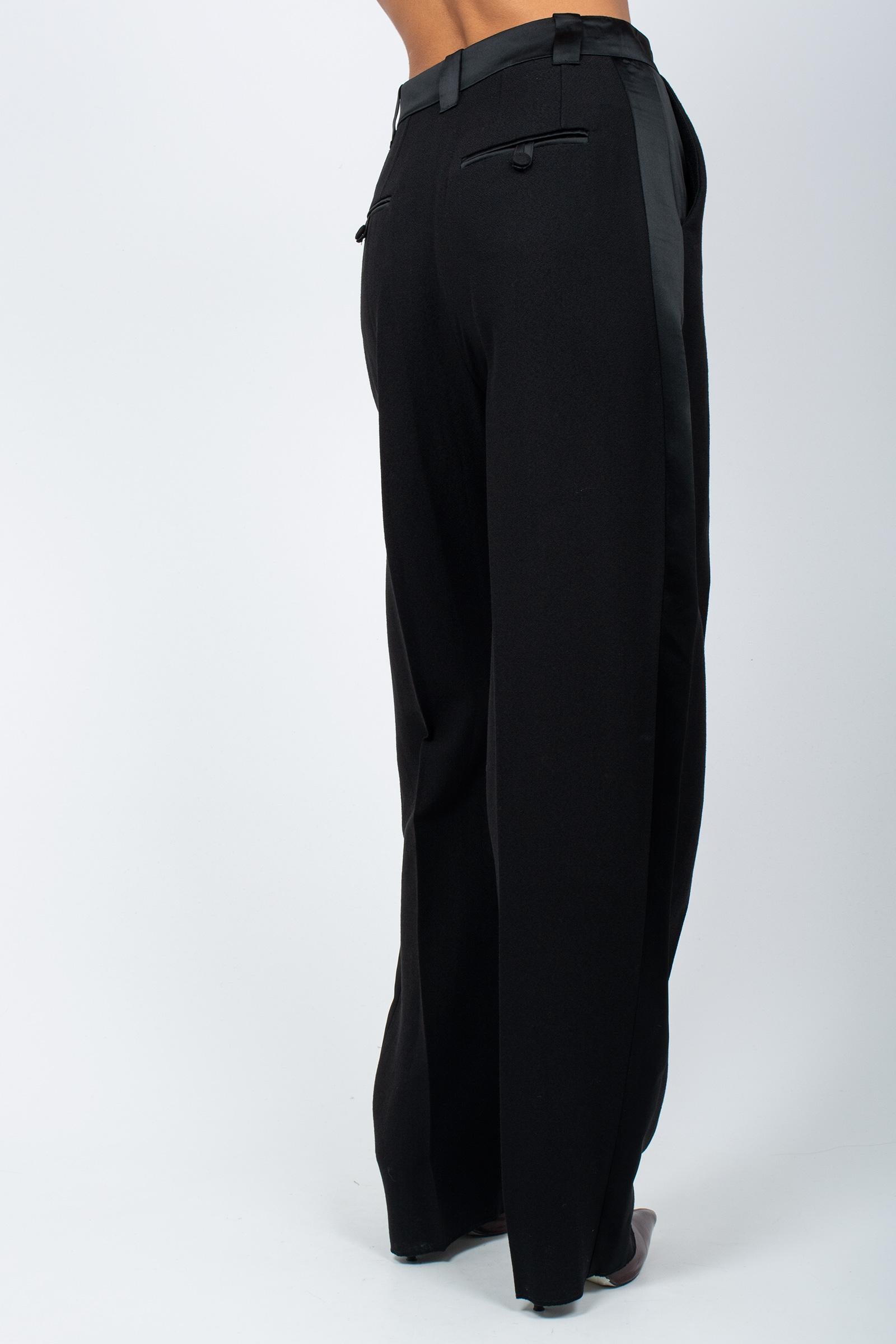 pantalone tuxedo in crepe 'smoking' SMOKING 002 STELLA MAXWELL X MARELLA 