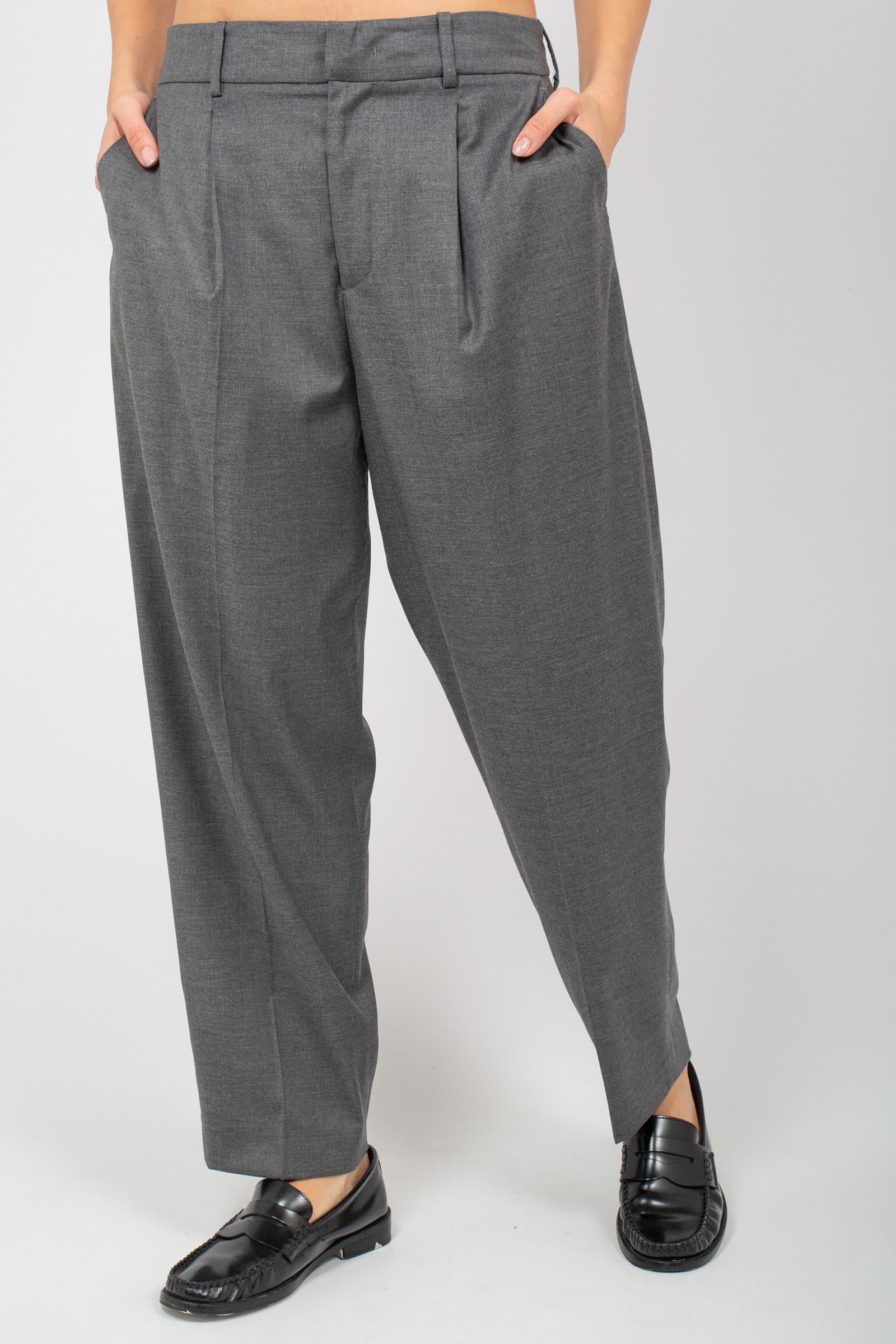 pantalone con pince 'daisy' CDVSDAZ00STD MA250240 PT TORINO 