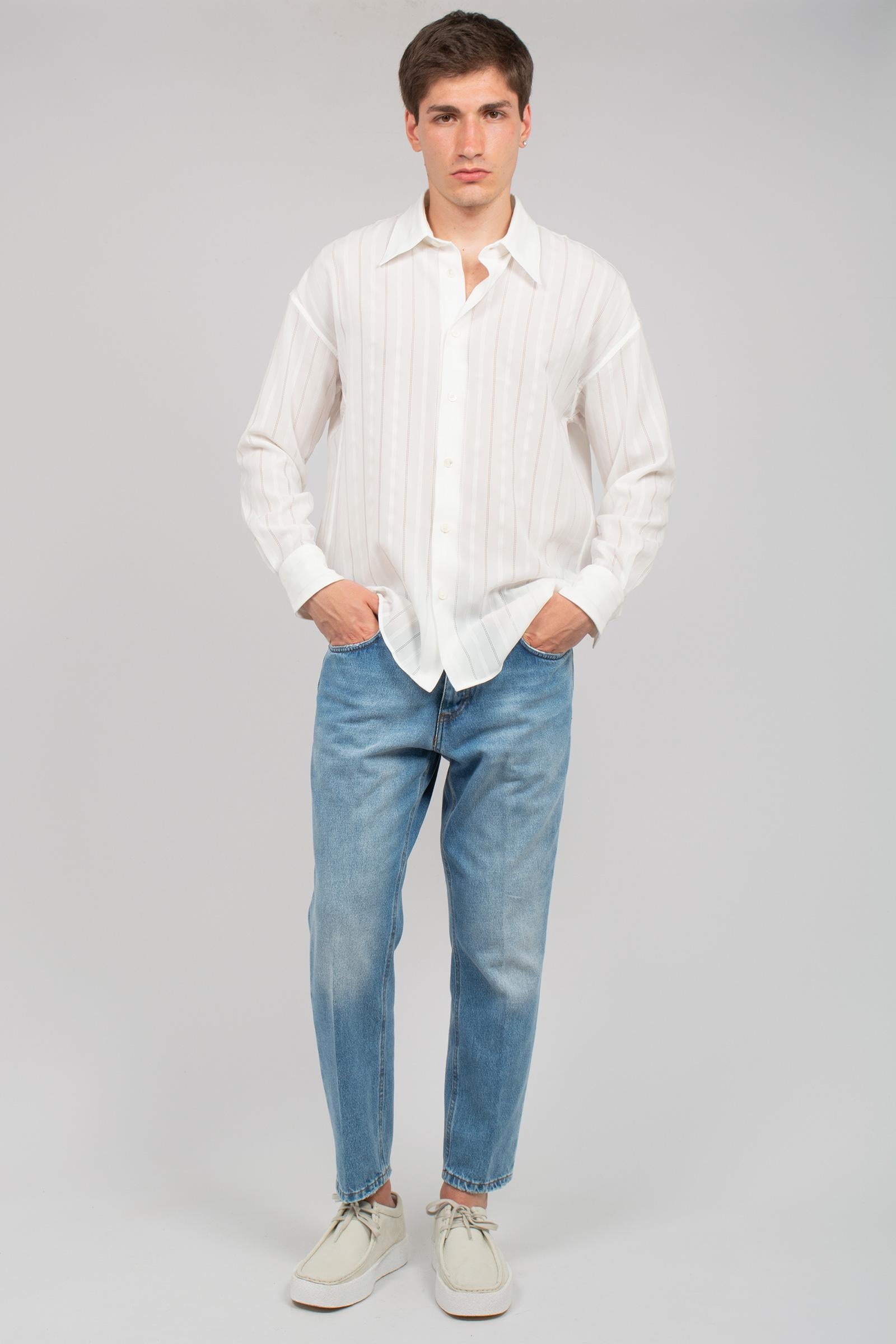 denim wide leg 'leonardo' LEONARDOGFBS26 0055 BE ABLE 