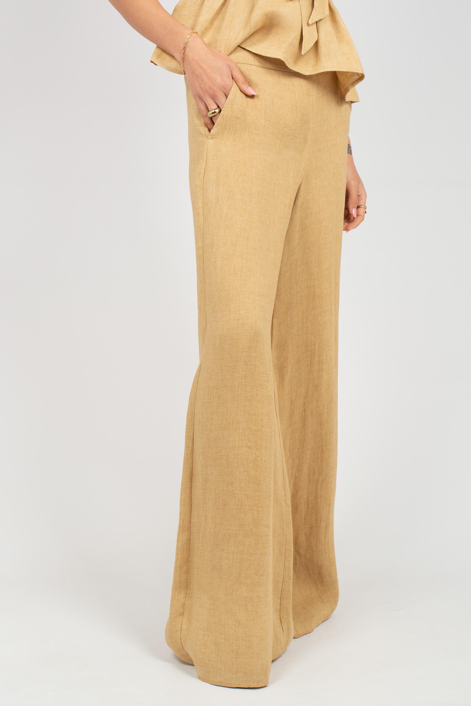 pantalone in lino 'ottelia' OTTELIA 002 MARELLA 