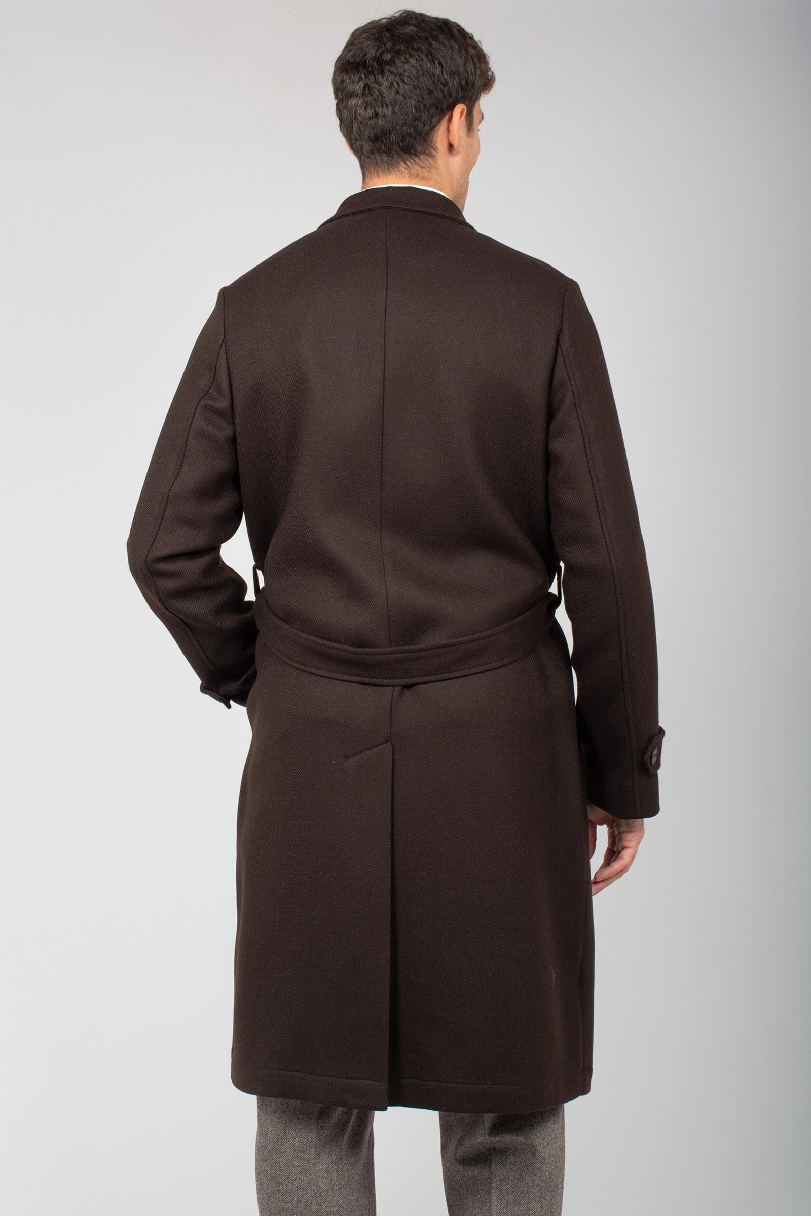 cappotto doppio petto con cintura DC21246F 560 DRUMOHR 