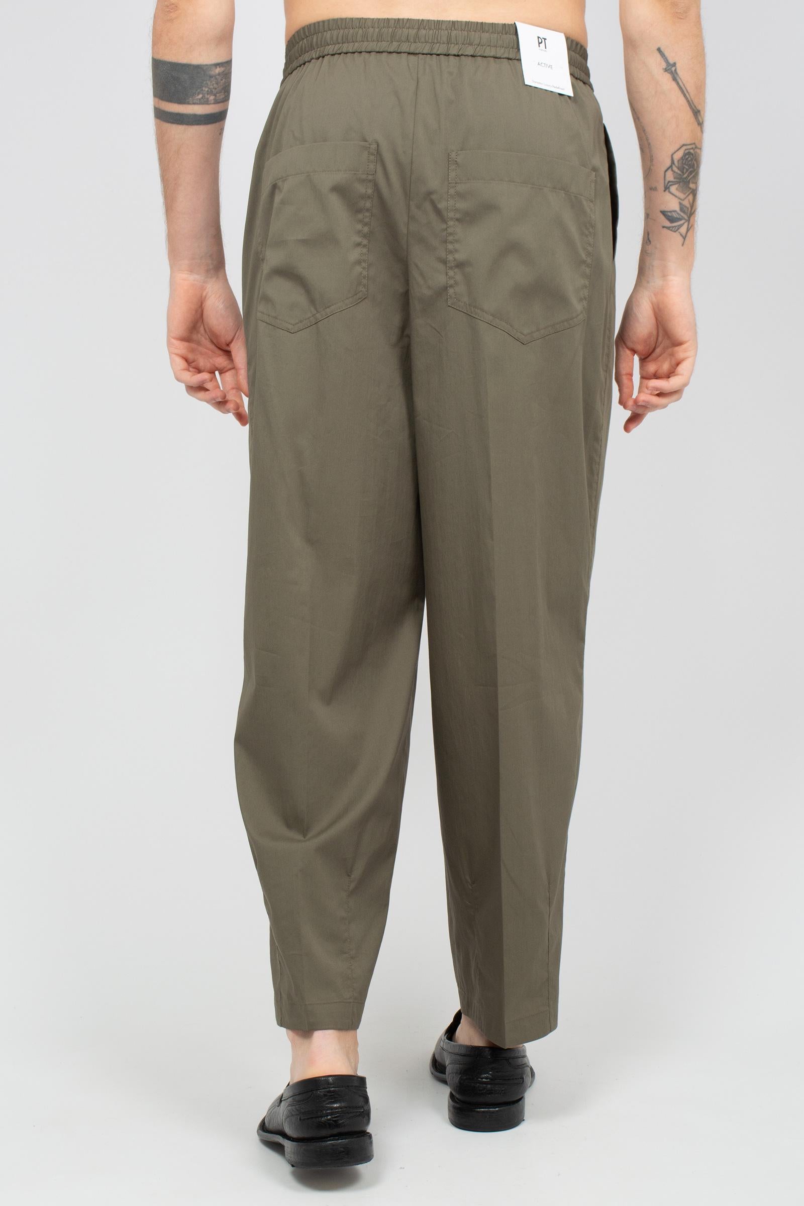 jogger in misto cotone 'wide fit' COASWDZB00KLT VD050445 PT TORINO 