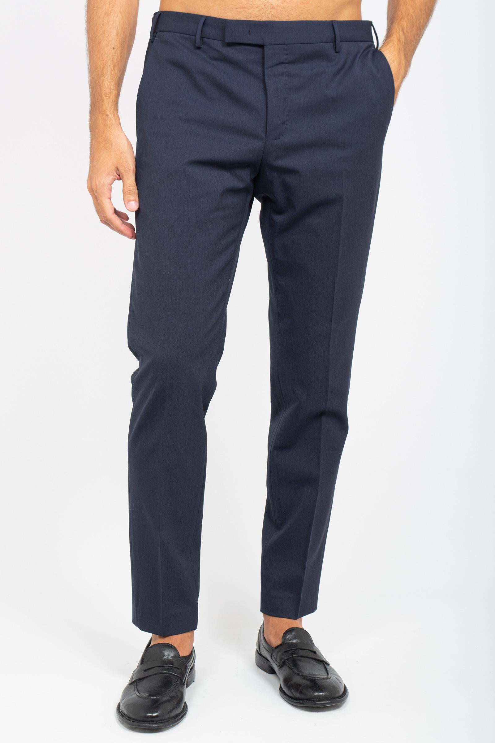 pantalone in lana stretch 'dieci' COAFX0Z00FWD MA370360 PT TORINO 