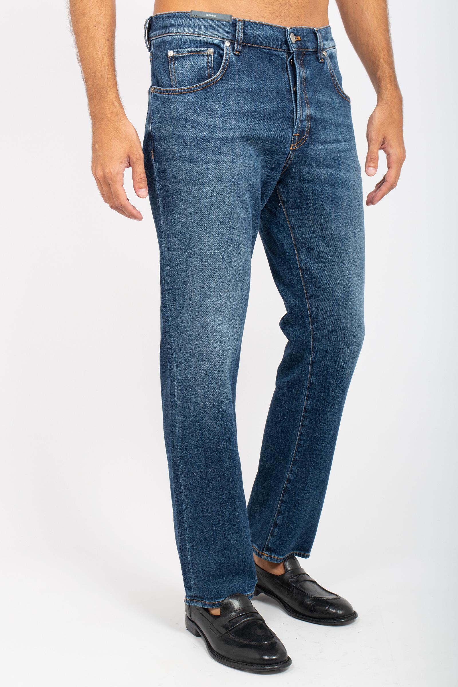 jeans regular fit in misto cotone 'relax' C5QPL5B0 TX1650MI11 PT TORINO DENIM 
