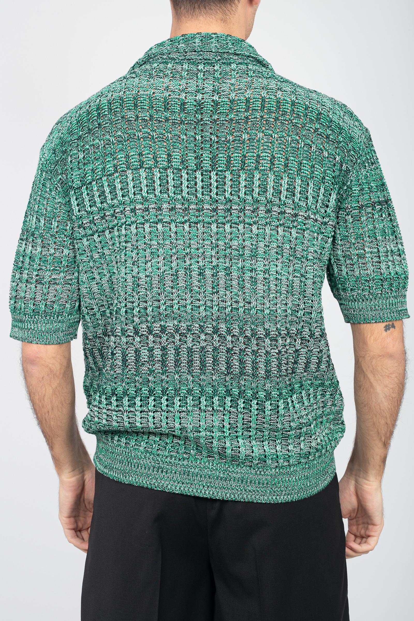 polo in cotone punto muline RB27124 28 ROBERTO COLLINA 