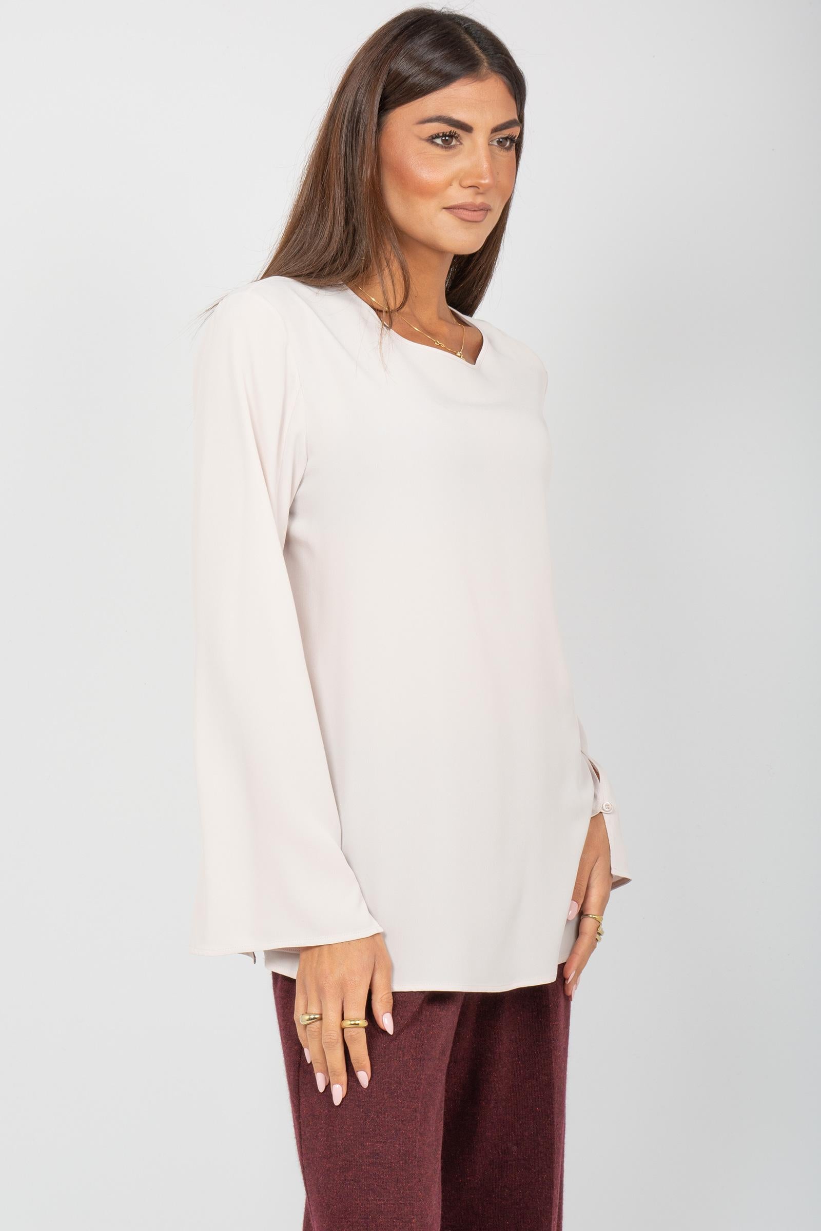 blusa in misto seta 66020 2733 LE TRICOT - Perugia 